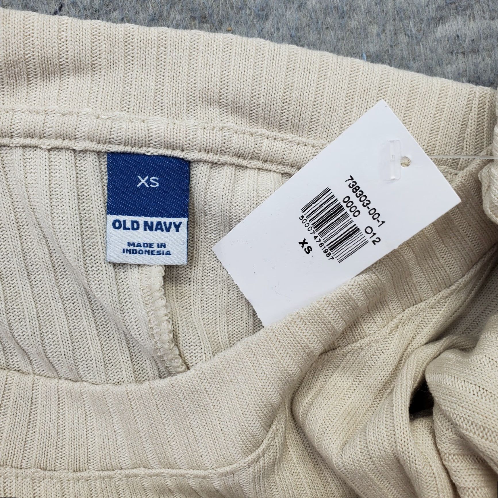 Old Navy Old Navy Maxi Dress Womens XS Tan Fitted Rib Knit Stretch Slim Fit Long Sleeve Shirt Womens XS Tan Rib Knit Fitted Maxi Dress Size XS / US 0-2 / IT 36-38 - 6 Thumbnail