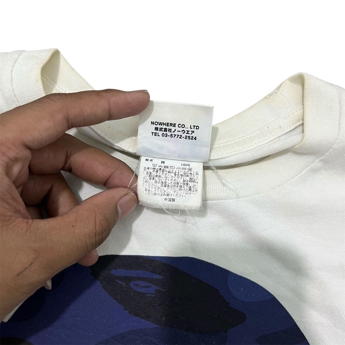 Bape A Bathing Ape Color Camo Big Ape Head T-shirt Streetwear Size US M / EU 48-50 / 2 - 7 Thumbnail