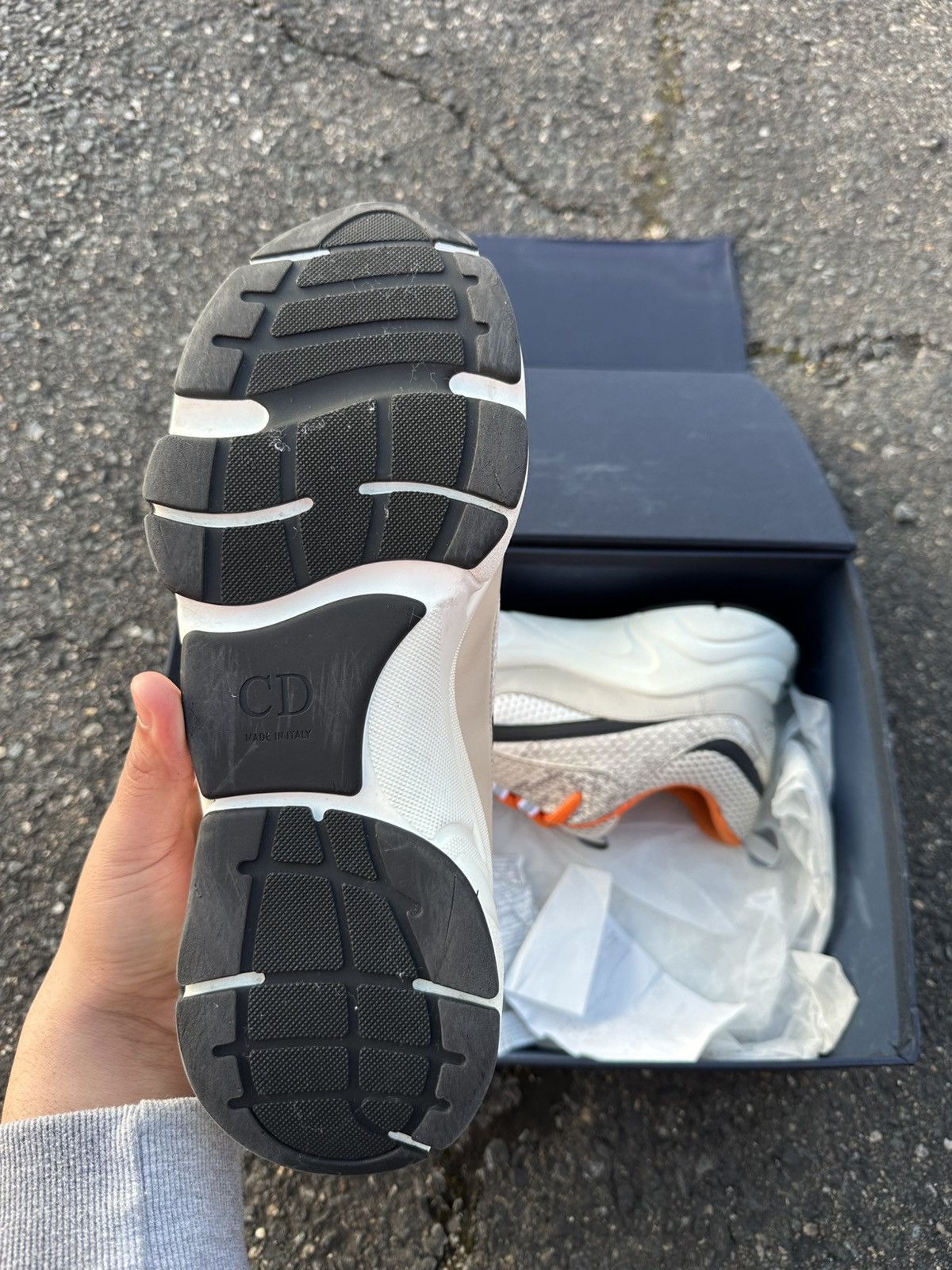 Dior Dior B22 Orange Snake Skin Size US 10 / EU 43 - 5 Thumbnail