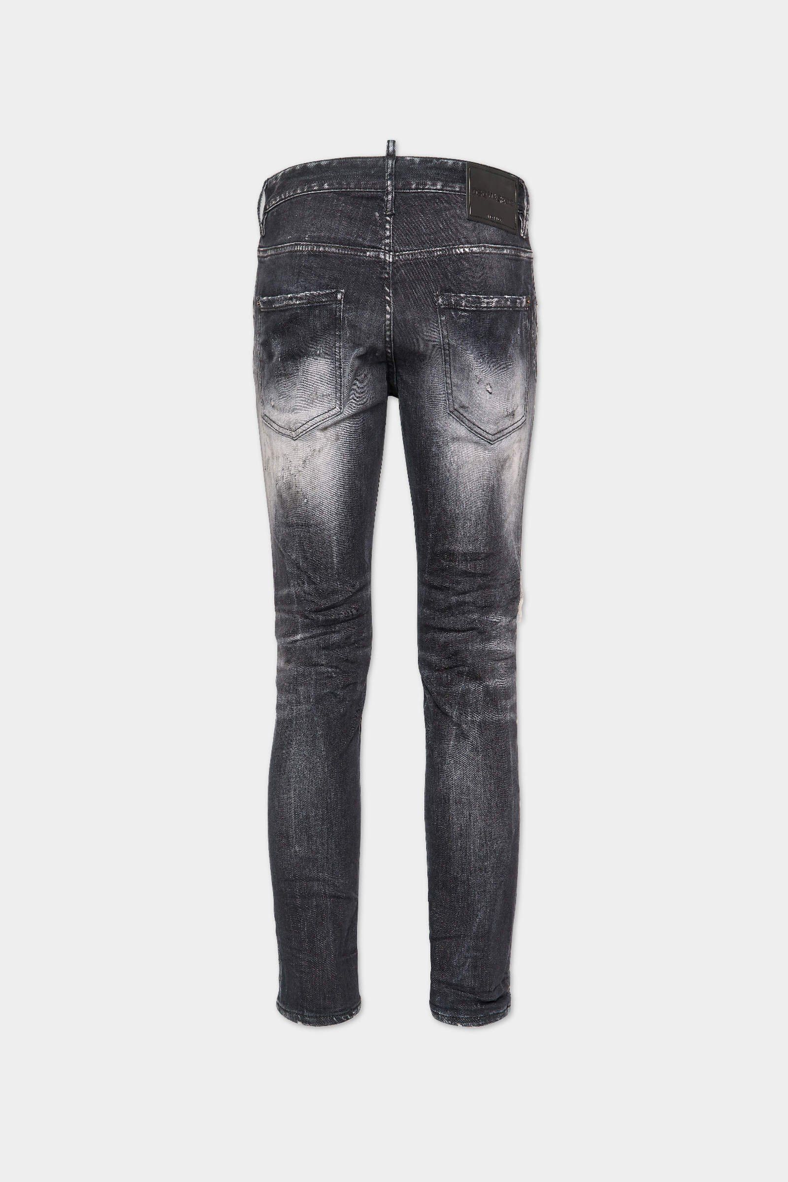 Dsquared2 o1mle0126 Jet Set Wash Skater Jeans in Black Size US 32 / EU 48 - 2 Thumbnail