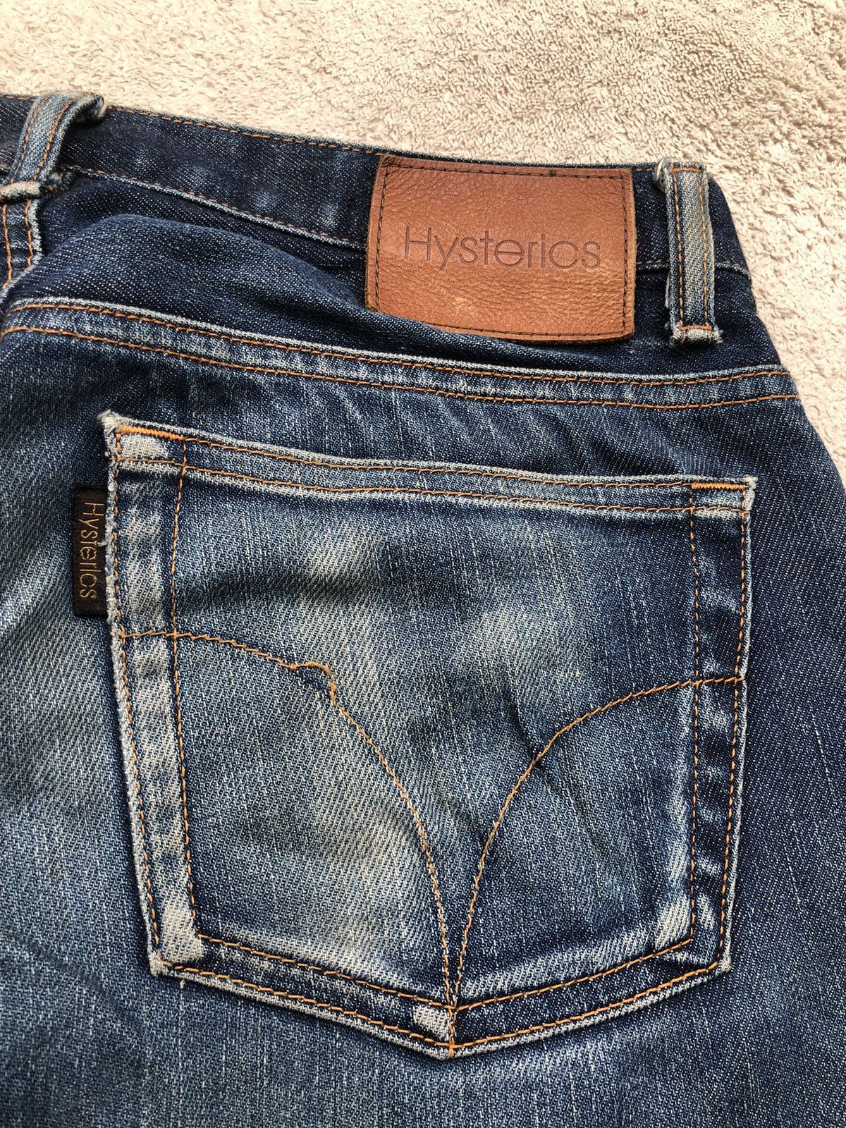 Hysteric Glamour × Vintage Vintage Hysteric Glamour Faded Denim Jeans Size US 31 - 10 Thumbnail