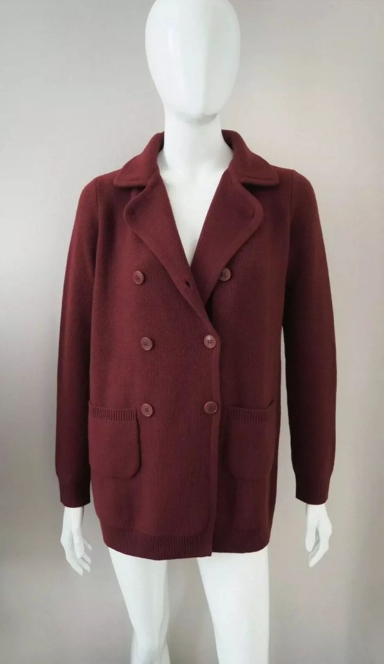 Loro Piana LORO PIANA Luo Ma velvet knit coat Size US M / EU 48-50 / 2 - 3 Thumbnail