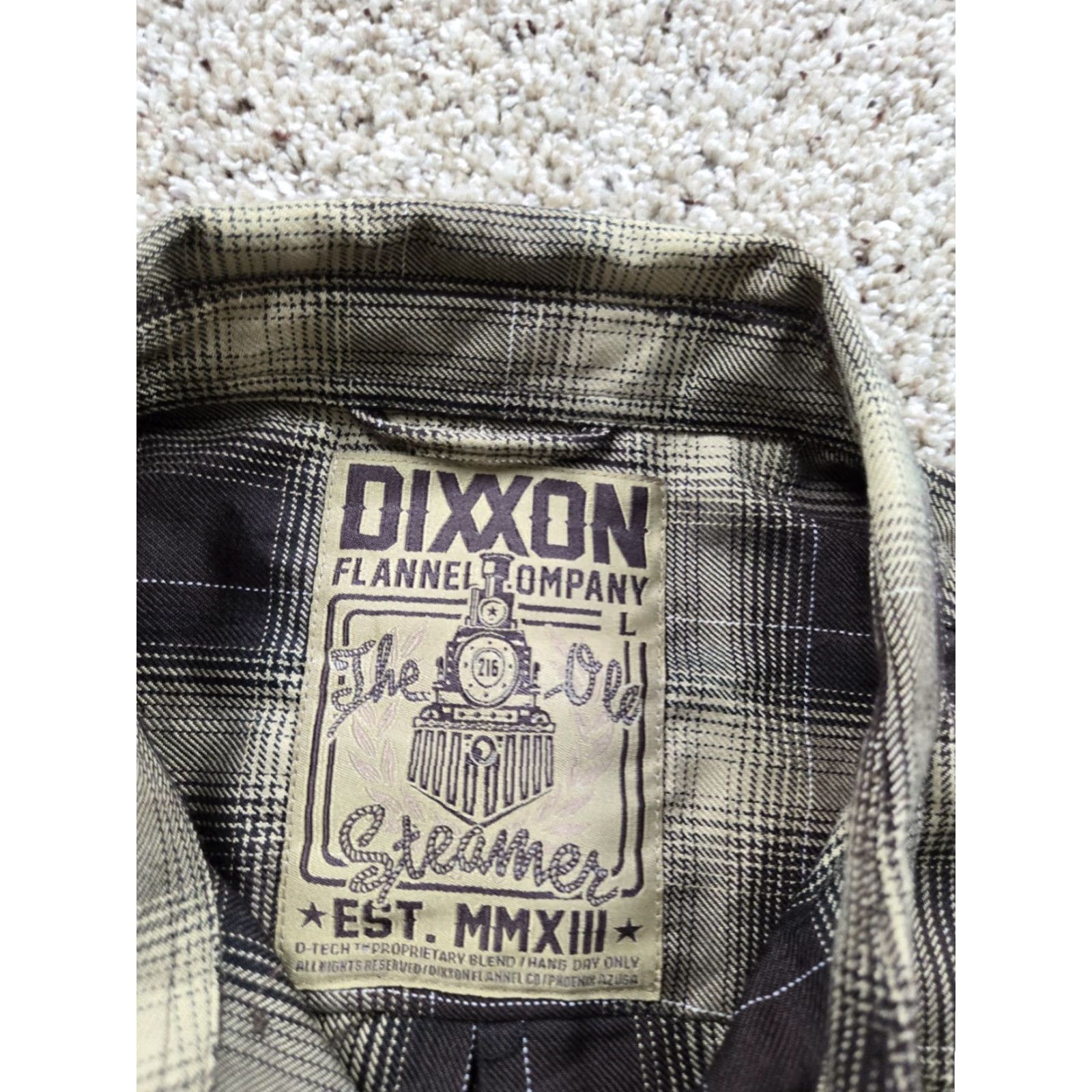 Vintage Dixxon The Ole Steamer Flannel Shirt Womens L Plaid Long Sleeve Snap Front Button-Up Size L / US 10 / IT 46 - 5 Thumbnail