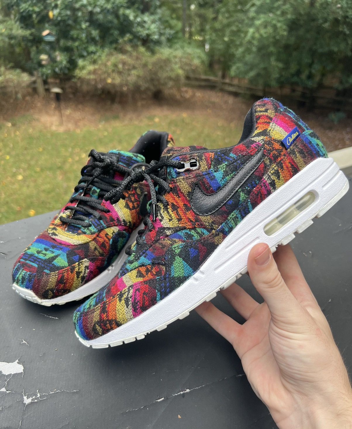 Nike Nike ACG Pendleton Nike Air Max 1 Pendleton Nike ID Custom Men s Size 8 RARE Grailed