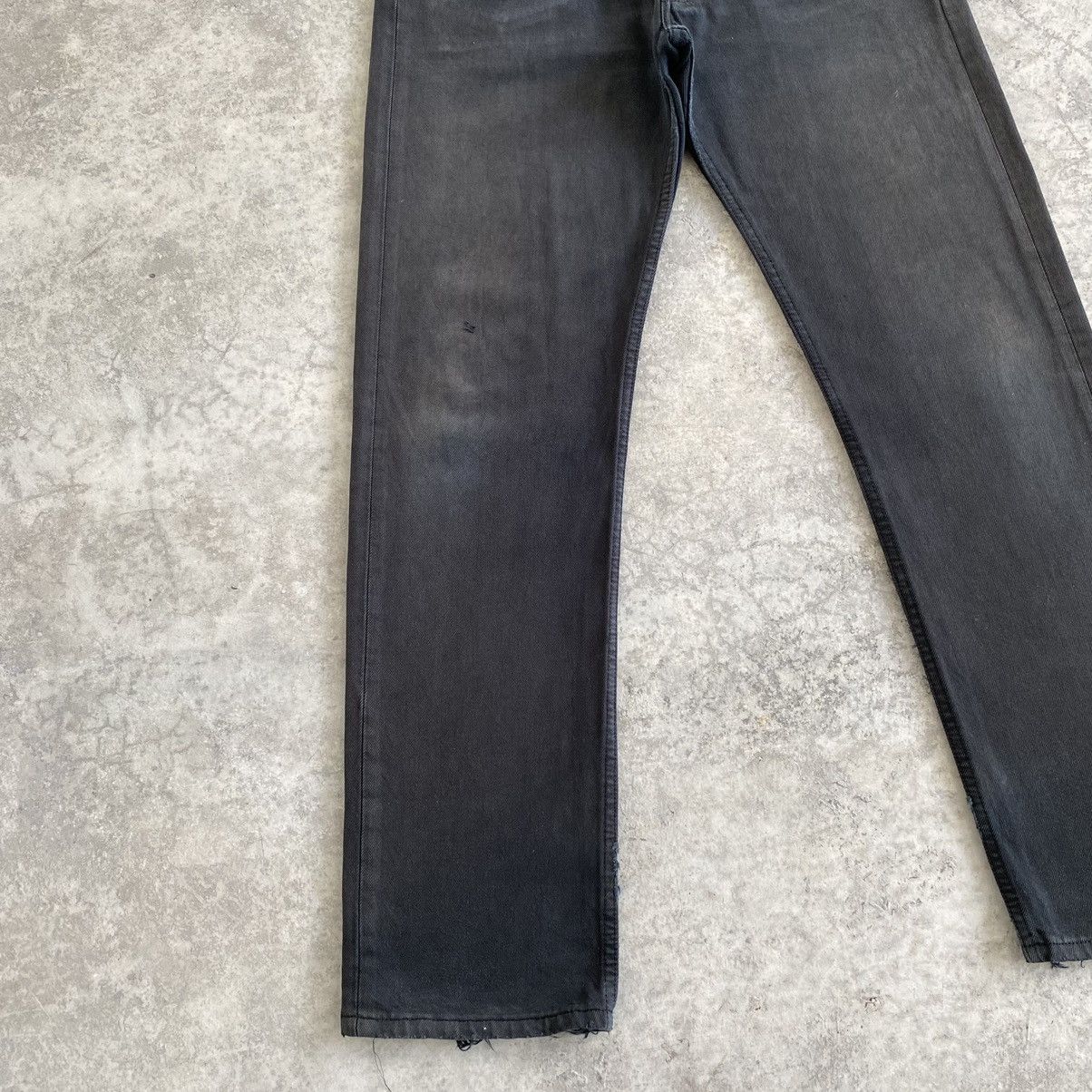 Levi's Vintage 1999 Levis 501 Faded Black Denim Jeans Size US 31 - 4 Thumbnail