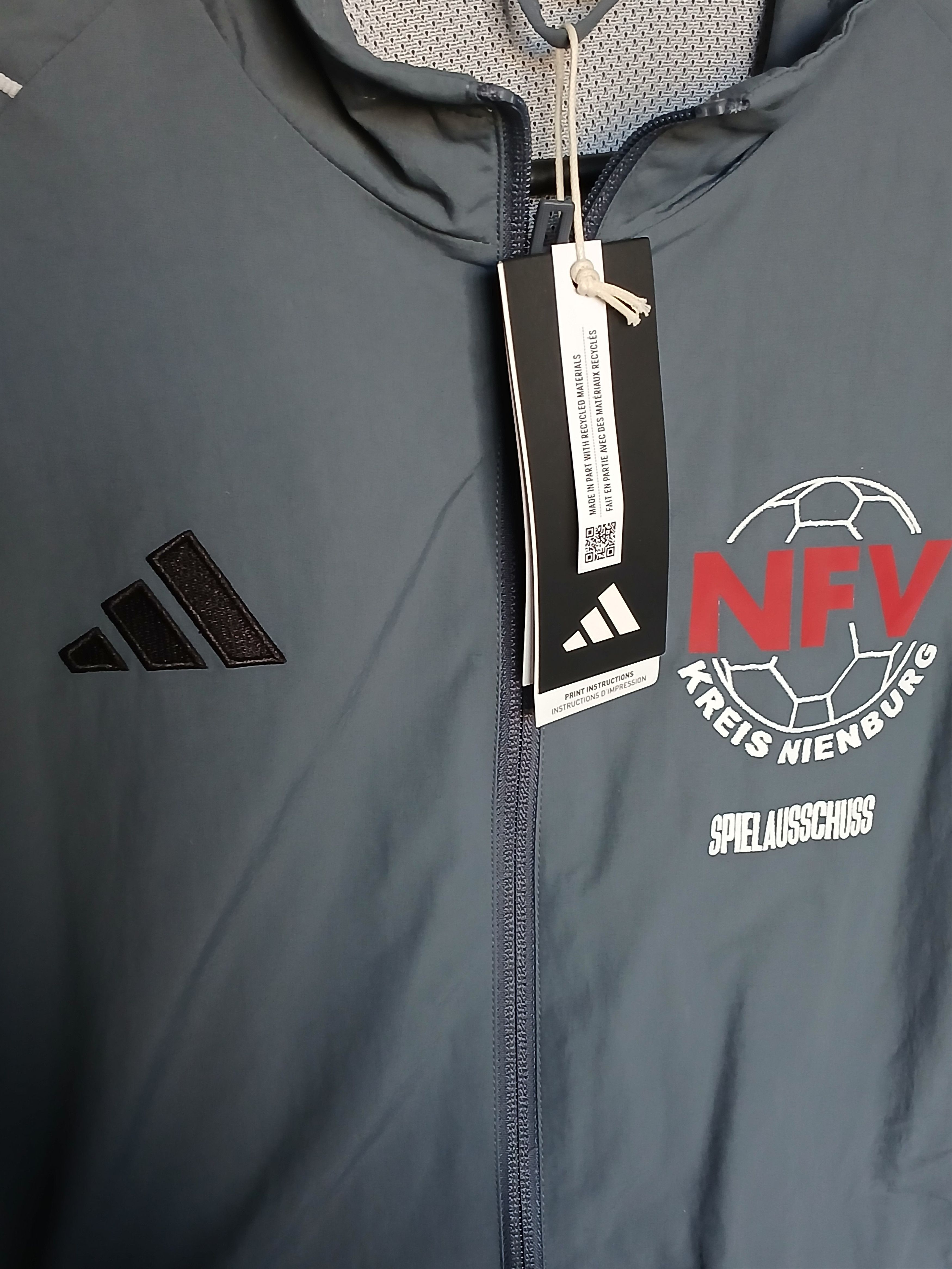 Adidas New Adidas Football Training Jacket Size US M / EU 48-50 / 2 - 3 Thumbnail