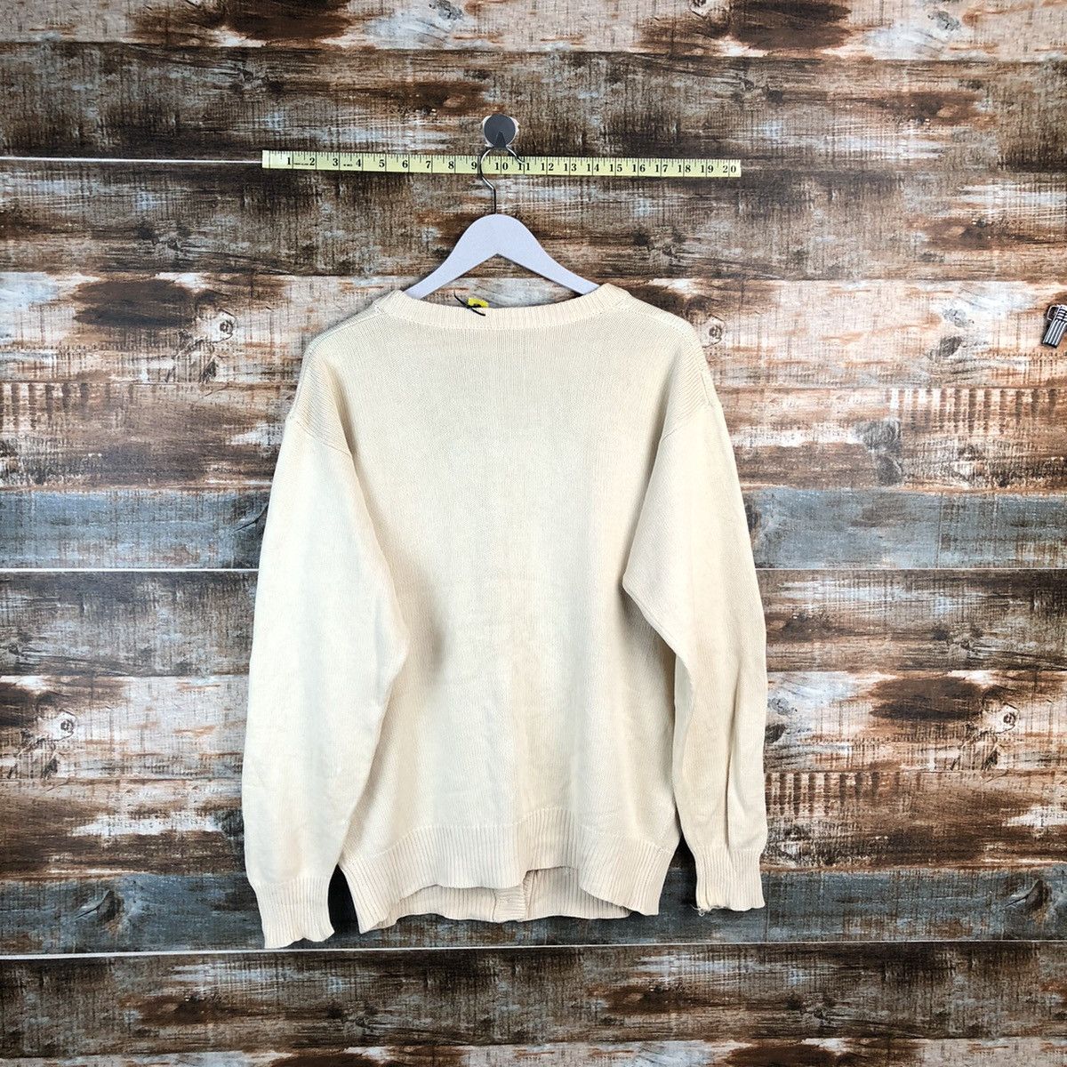 Japanese Brand Japanese Brand Brown Cardigan Knitwear #A1949 Size US L / EU 52-54 / 3 - 12 Thumbnail