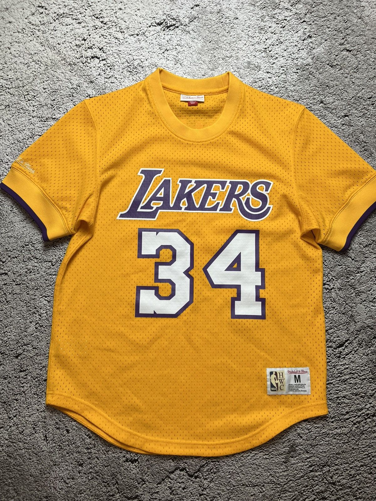 Mitchell & Ness VTG 90’s Shaquille O’Neal lakers Mitchell & ness jersey LAL Size US M / EU 48-50 / 2 - 1 Thumbnail