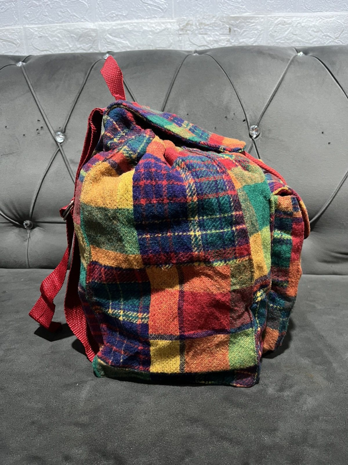 Guess Authentic Vintage GUESS Made in Usa Backpack Size ONE SIZE - 5 Thumbnail