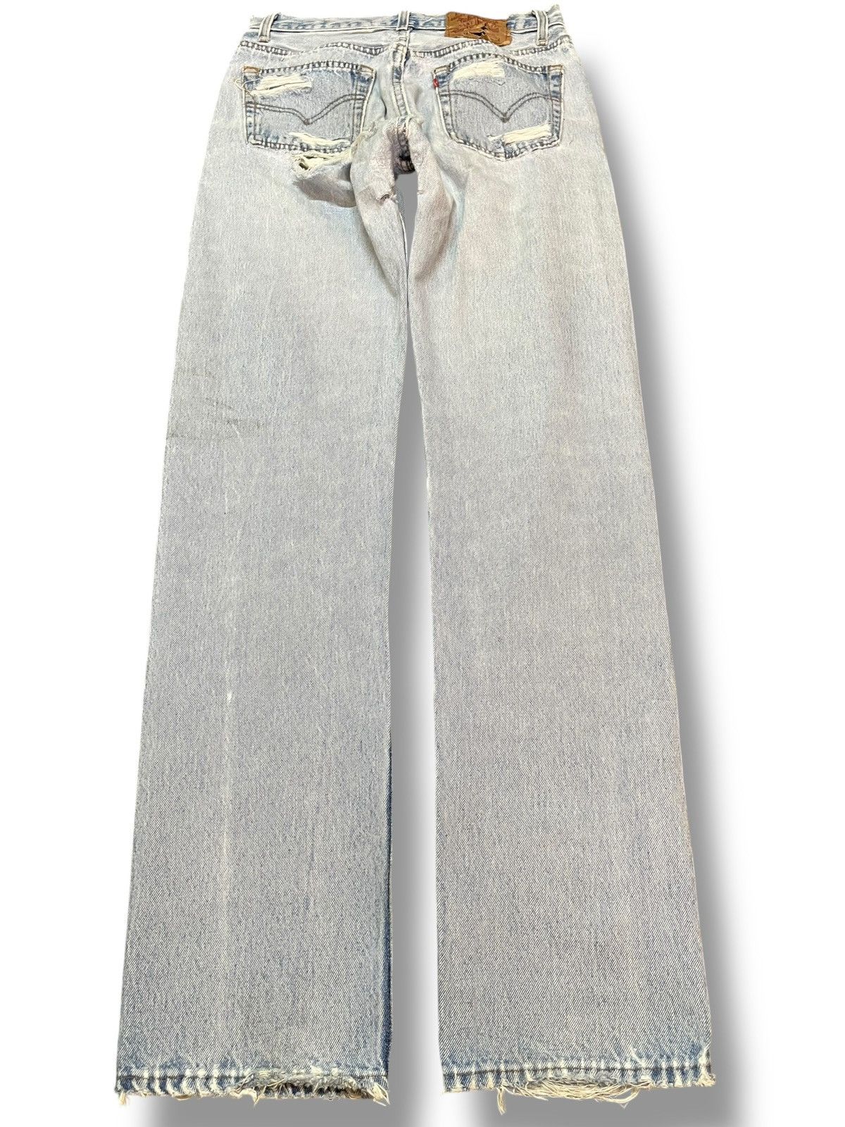 Levi's Vintage Clothing Vintage Levi’s 501 Faded Distressed Denim Size US 28 / EU 44 - 5 Thumbnail