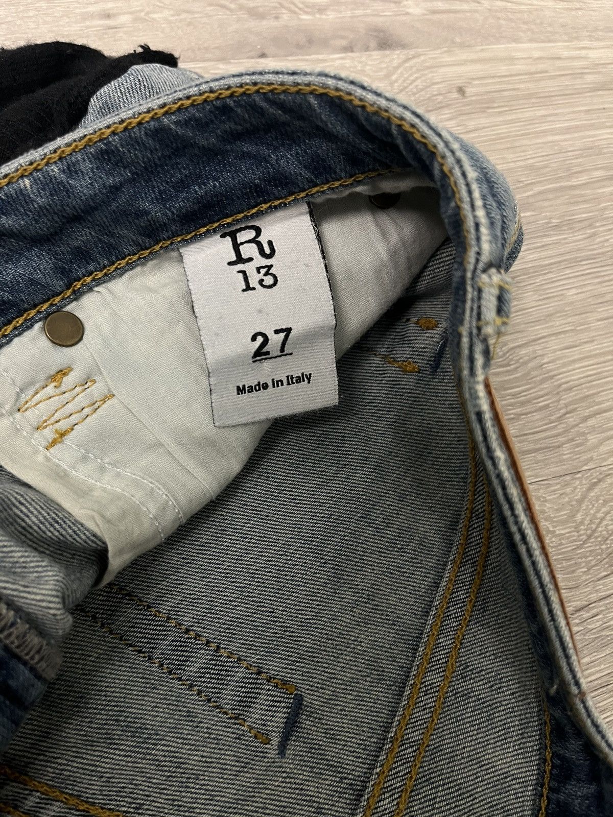R13 Knit chaps. 27 Size 27" / US 4 / IT 40 - 8 Thumbnail