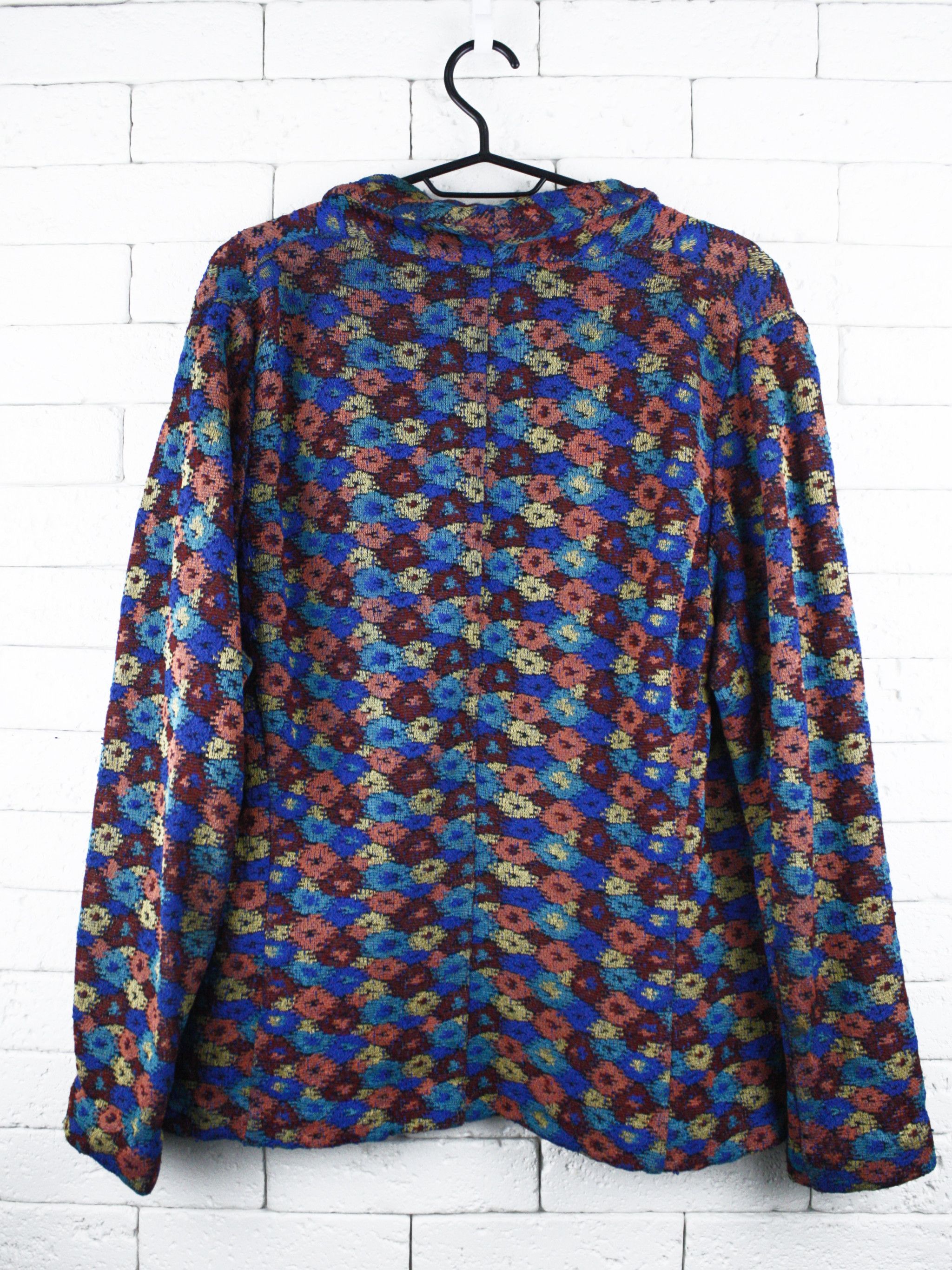 Missoni Missoni Cardigan Italy Abstract Floral Knit Vintage Size M / US 6-8 / IT 42-44 - 2 Thumbnail