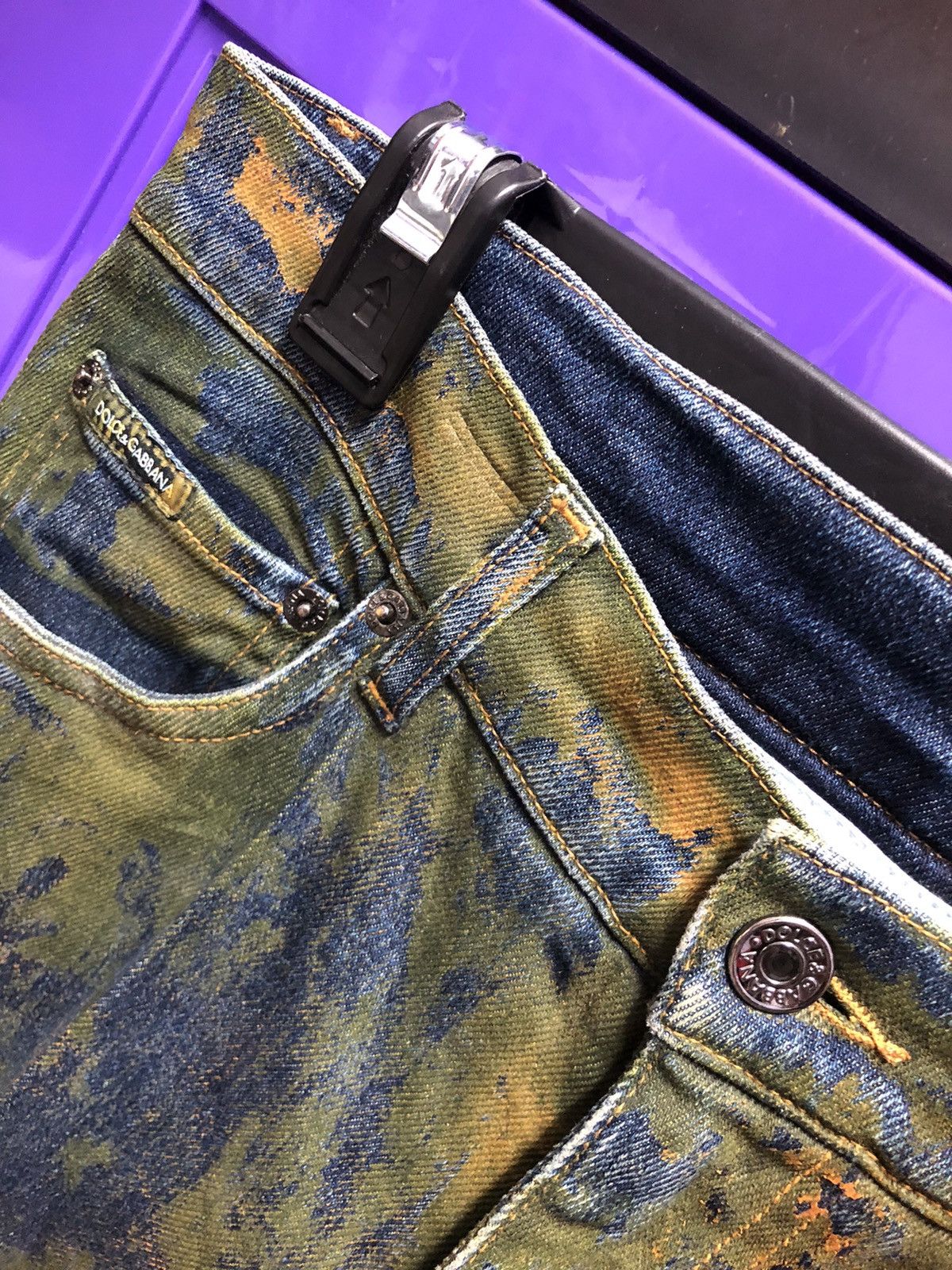 Dolce & Gabbana Dolce & Gabbana Gorgeous Blue Skinny Jeans Size US 32 / EU 48 - 5 Thumbnail