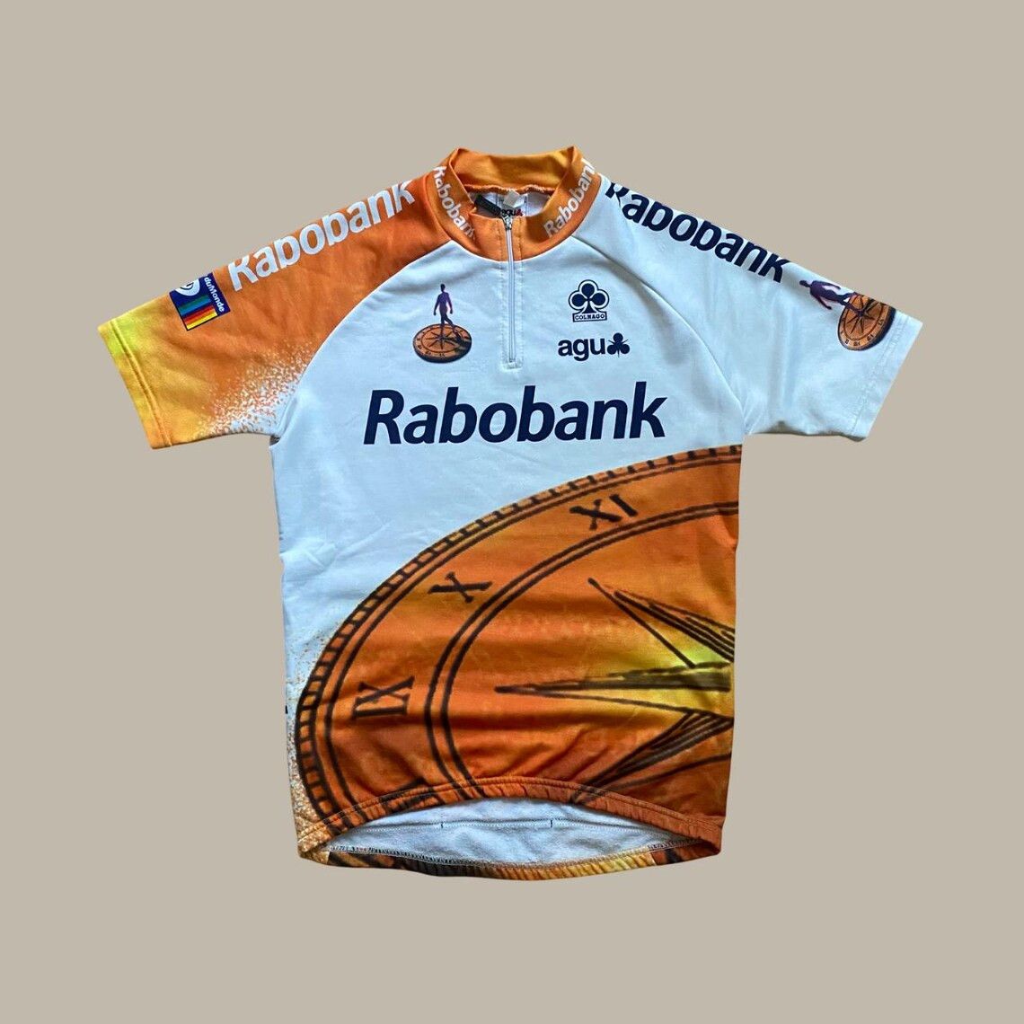 Other Vintage Rabobank team Cycling Jersey 1999 UCI World Cup Size US S / EU 44-46 / 1 - 1 Thumbnail