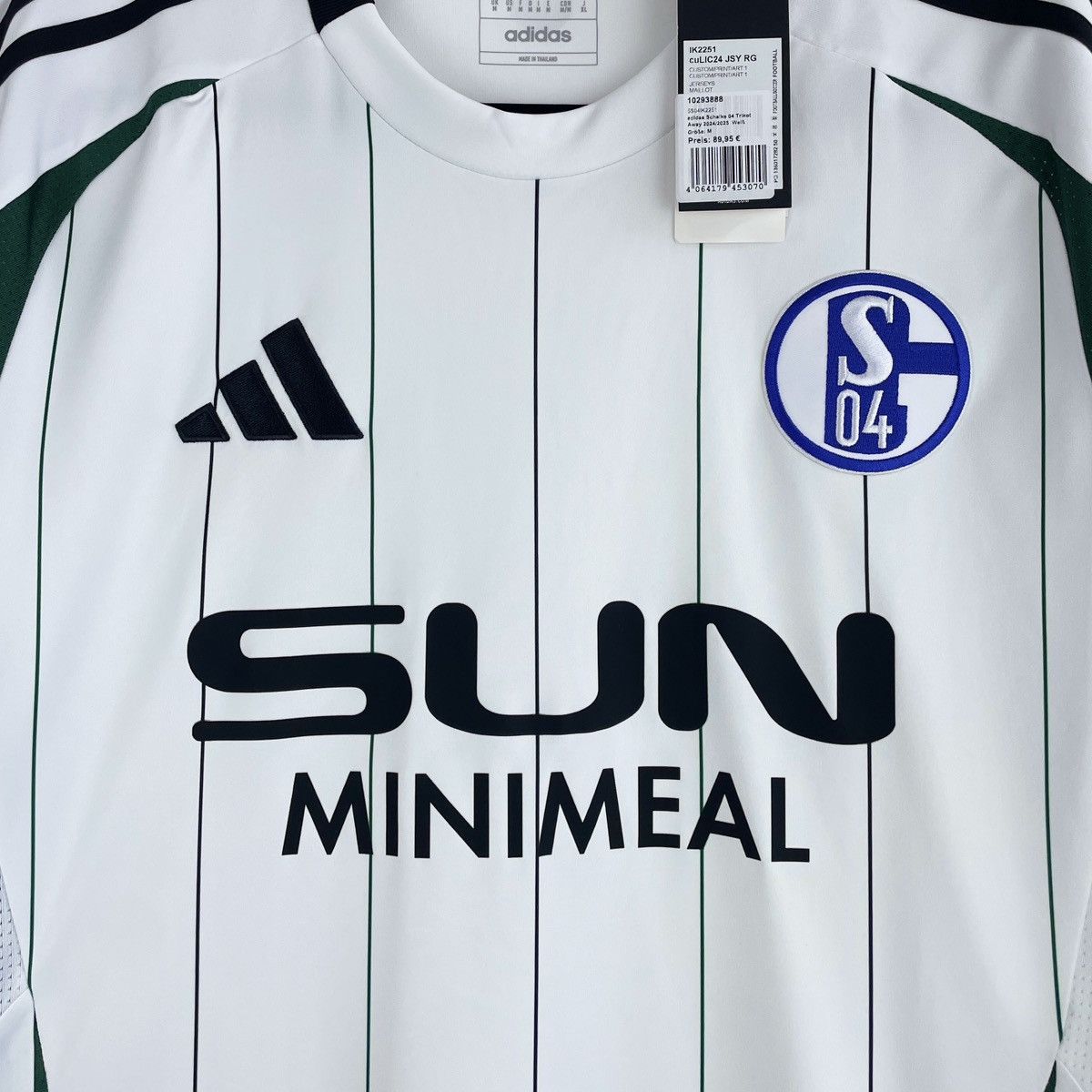 Adidas Schalke 04 Away Adidas Jersey Shirt 2024/2025 size M BNWT Size US M / EU 48-50 / 2 - 2 Thumbnail