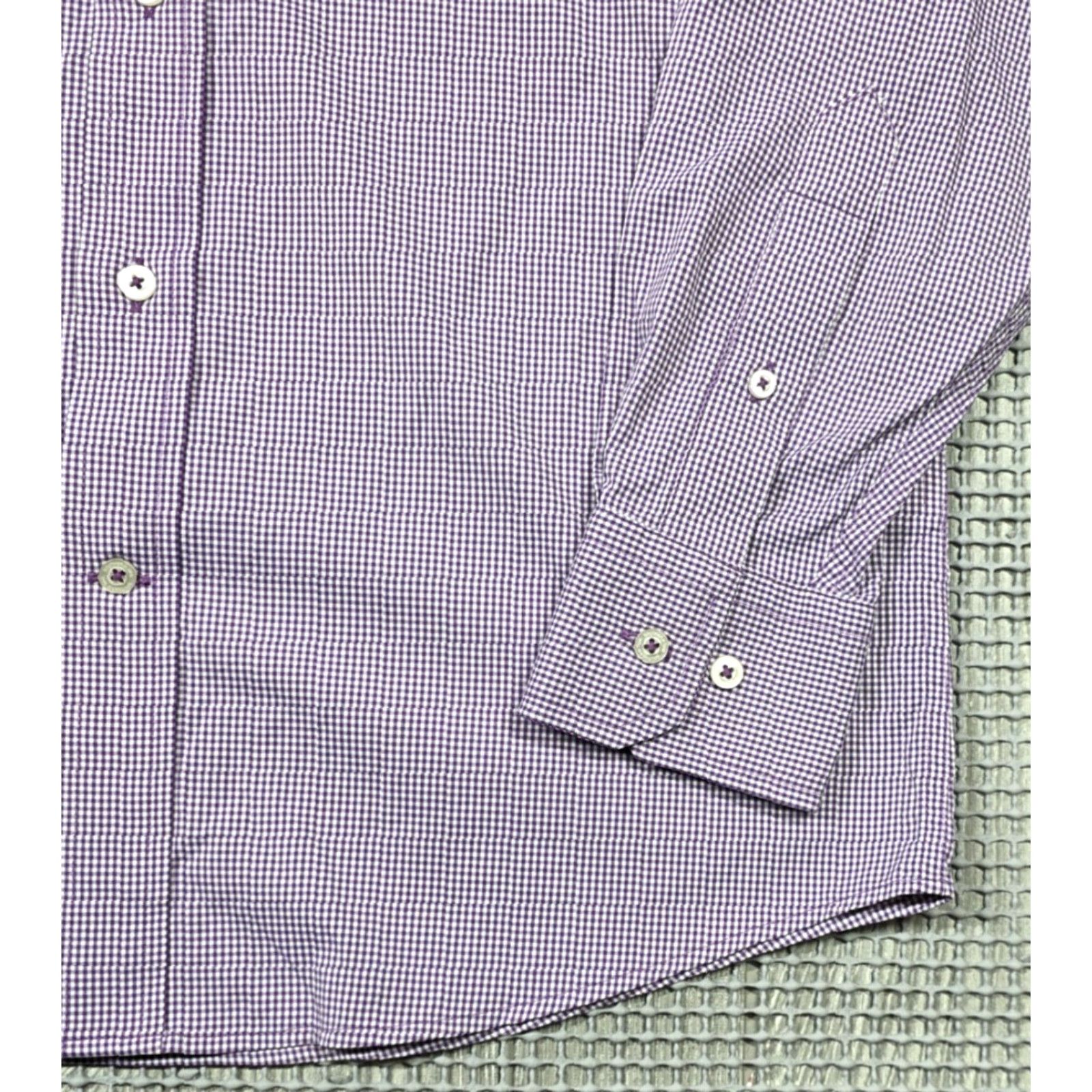 Southern Tide Southern Tide Button Up Shirt S Purple White Gingham Performance Intercoastal Size US S / EU 44-46 / 1 - 4 Thumbnail