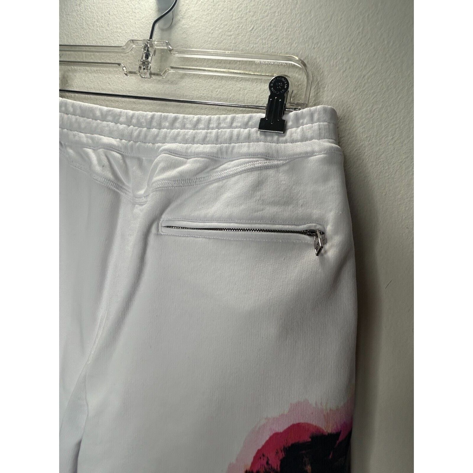Alexander McQueen Alexander McQueen White Jogger Black Pink Design Pockets L Size US 34 / EU 50 - 5 Thumbnail