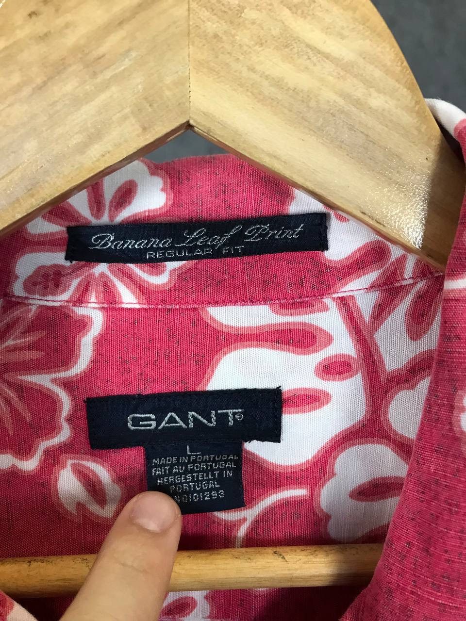 Gant × Vintage Gant vintage linen Hawaiian shirt Size US L / EU 52-54 / 3 - 4 Thumbnail