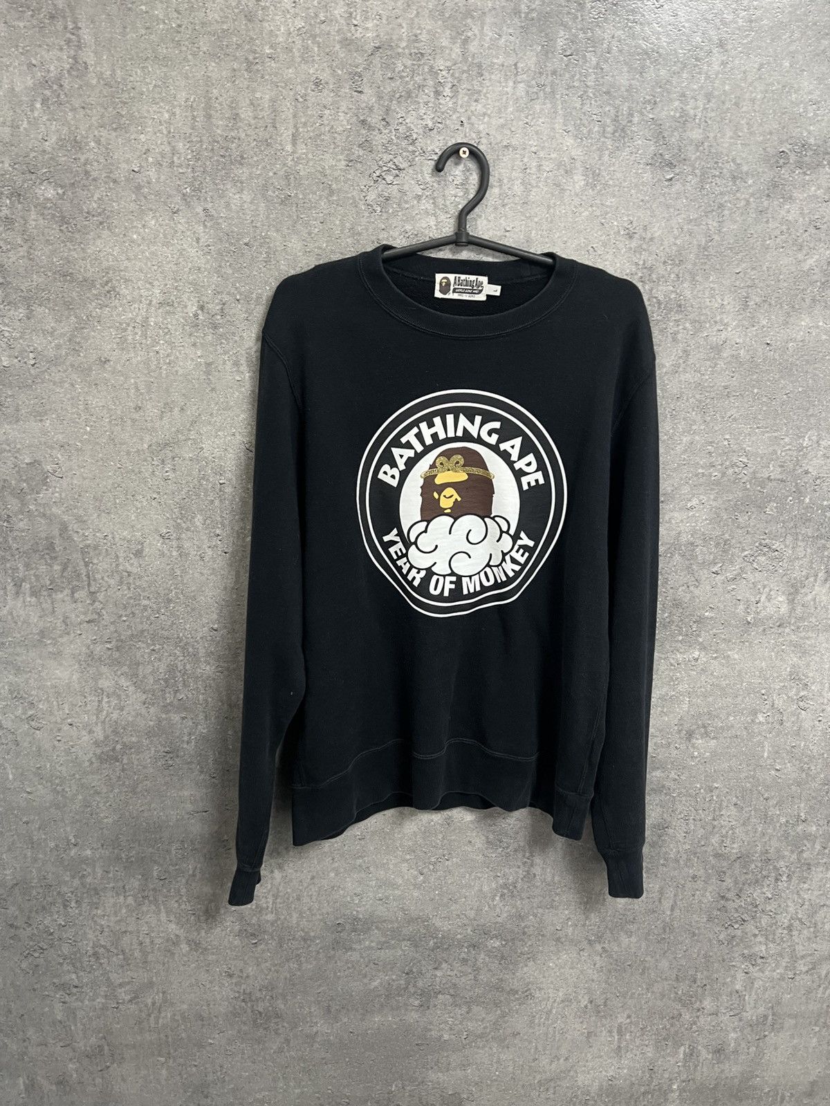 Bape RARE! Big Logo BAPE sweatshirt Size US L / EU 52-54 / 3 - 1 Thumbnail