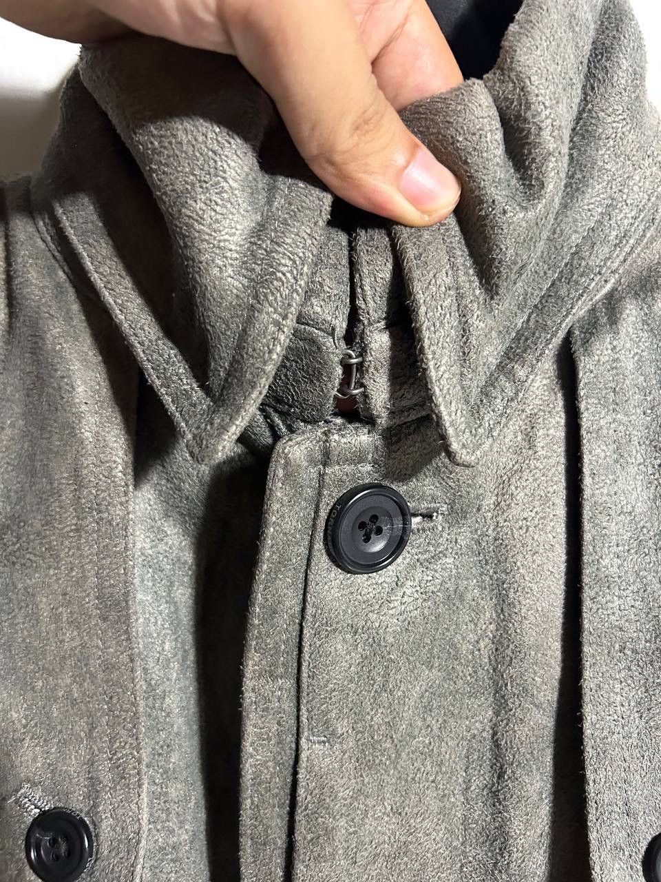 Tornado Mart Tornado Mart Suede Trench Coat Size US M / EU 48-50 / 2 - 10 Thumbnail