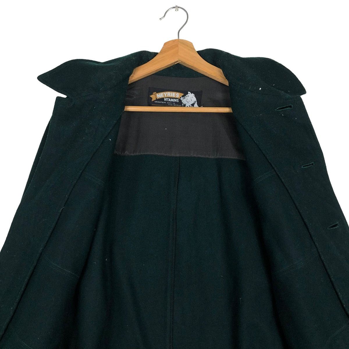 Japanese Brand 🔥VINTAGE WOOL CHORE JACKET CARGO NEYRIES ISSEY MIYAKE Size US M / EU 48-50 / 2 - 14 Thumbnail