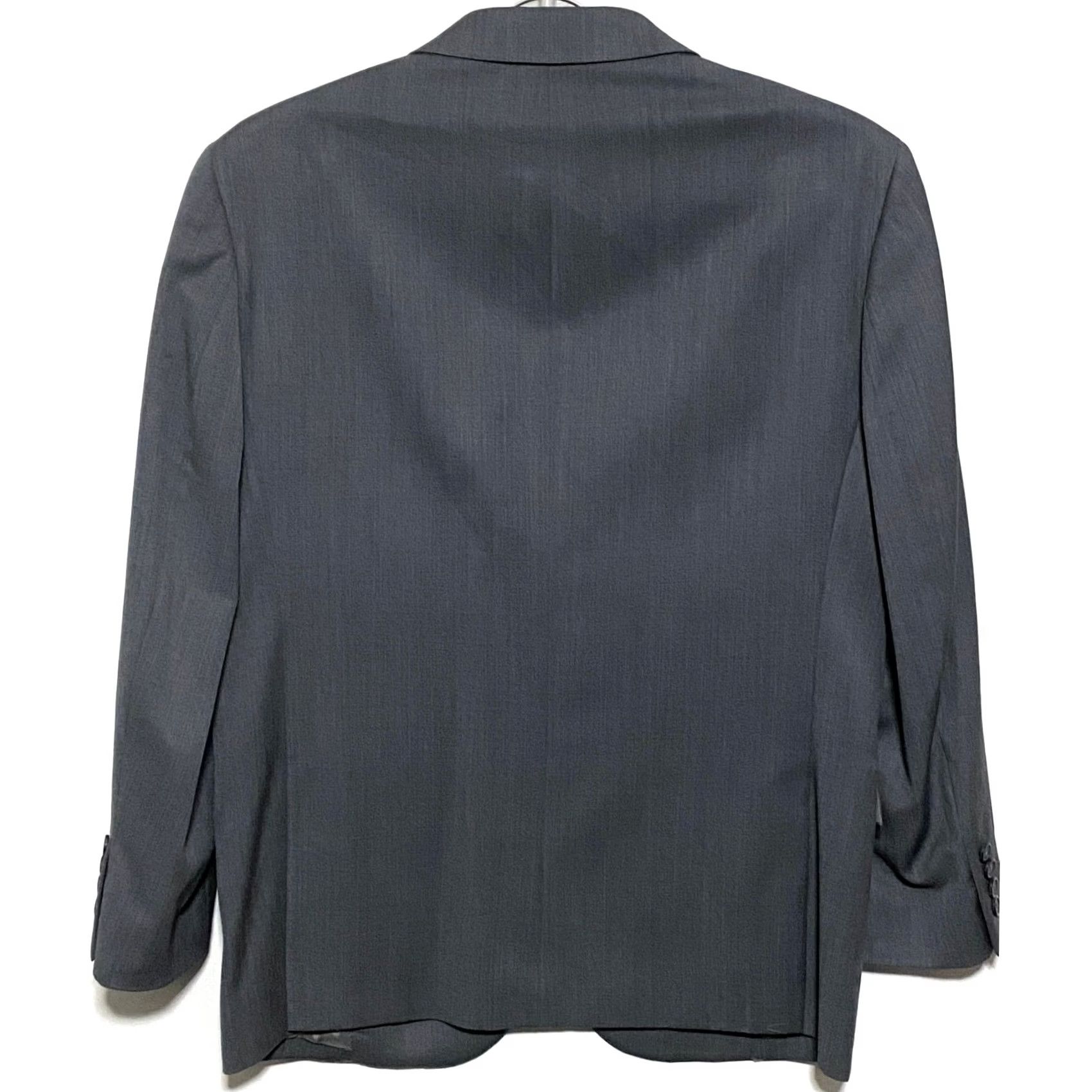 Egara Egara Wool Suit Jacket Mens 40S Slim Fit 2 Button Blazer Business Professional Size 40R - 3 Thumbnail