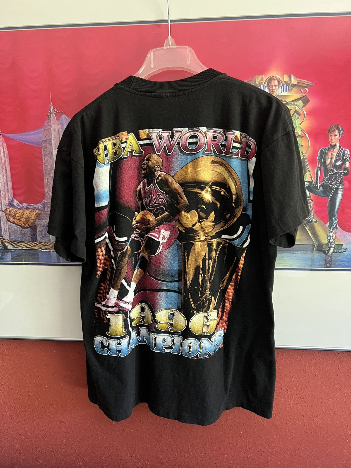 Rap Tees Vintage Chicago Bulls Rap Tee T Shirt XL BAYCLUB Tag Size US XL / EU 56 / 4 - 2 Thumbnail