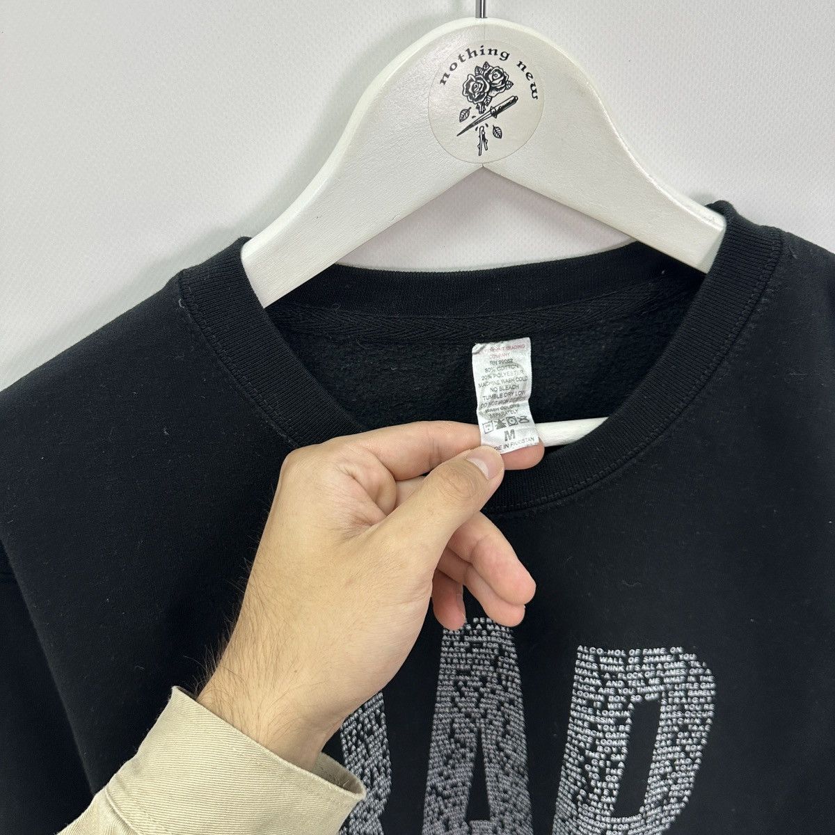 Vintage Vintage 00s Eminem Rap God Song sweatshirt Album og y2k hype Size US M / EU 48-50 / 2 - 5 Thumbnail