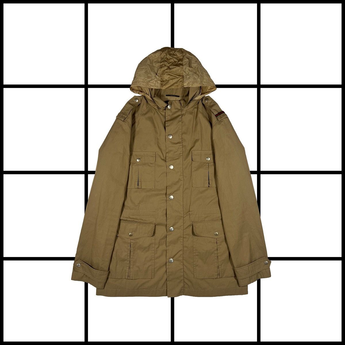 Gucci |[ FW08 Gucci M65 Military Field Jacket ]| Size US XL / EU 56 / 4 - 1 Thumbnail