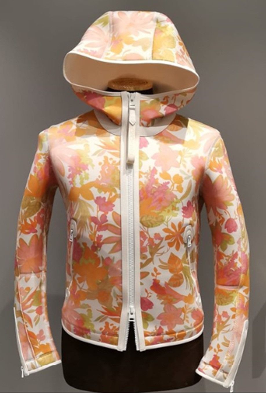 Tom Ford o1loc1c1024 TFJ278 Floral Print Zip Hoodie in Multicolor Size US M / EU 48-50 / 2 - 1 Preview
