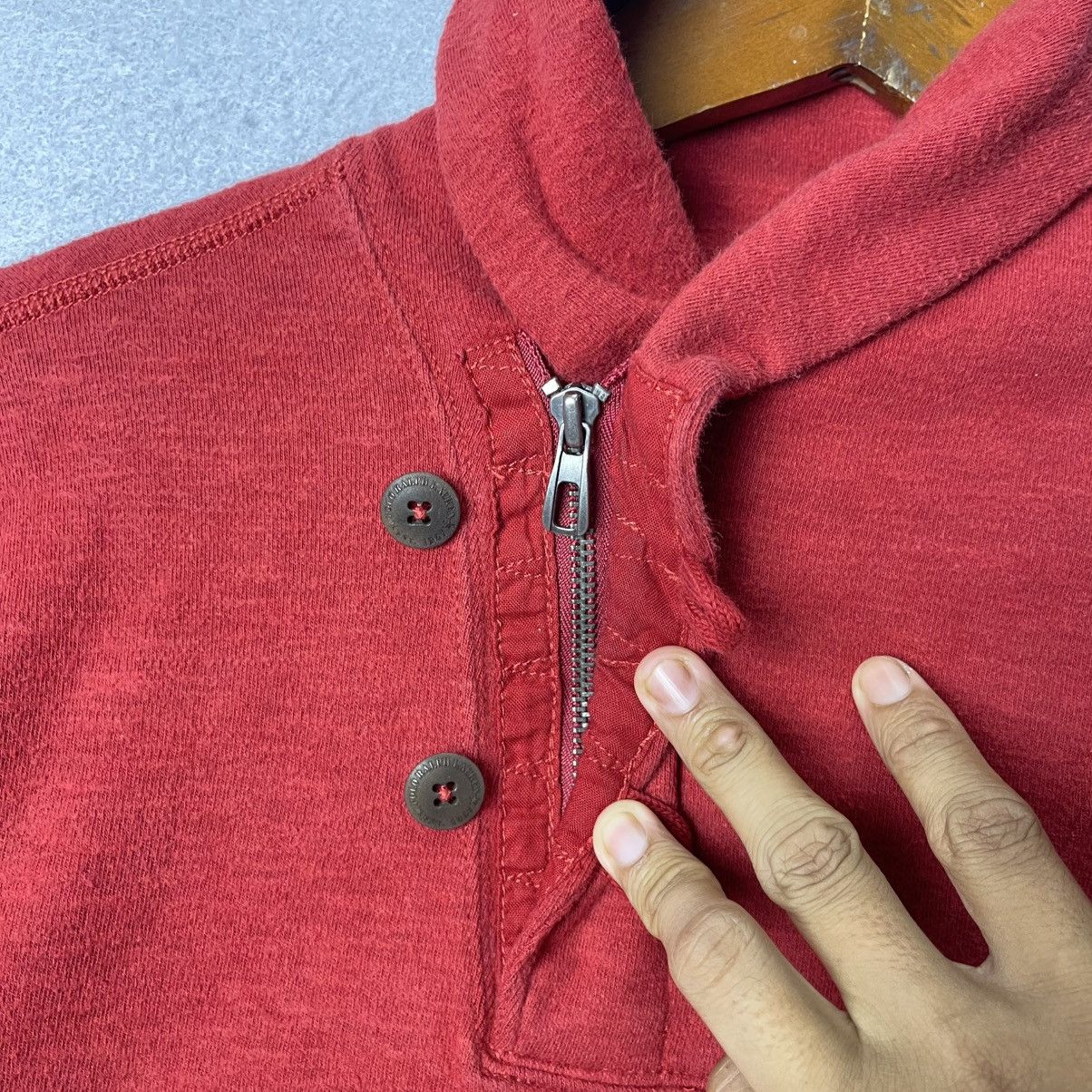 Polo Ralph Lauren Vintage Polo Ralph Lauren Shawl Neck Sweatshirt Size US XS / EU 42 / 0 - 6 Thumbnail