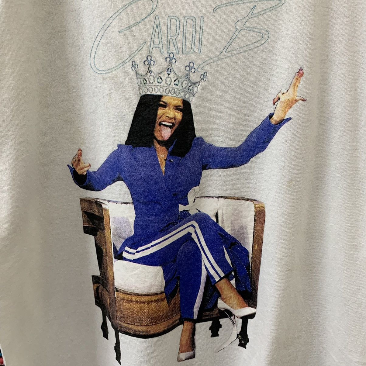 Rap Tees × Vintage Y2K CARDI B Size US M / EU 48-50 / 2 - 2 Thumbnail