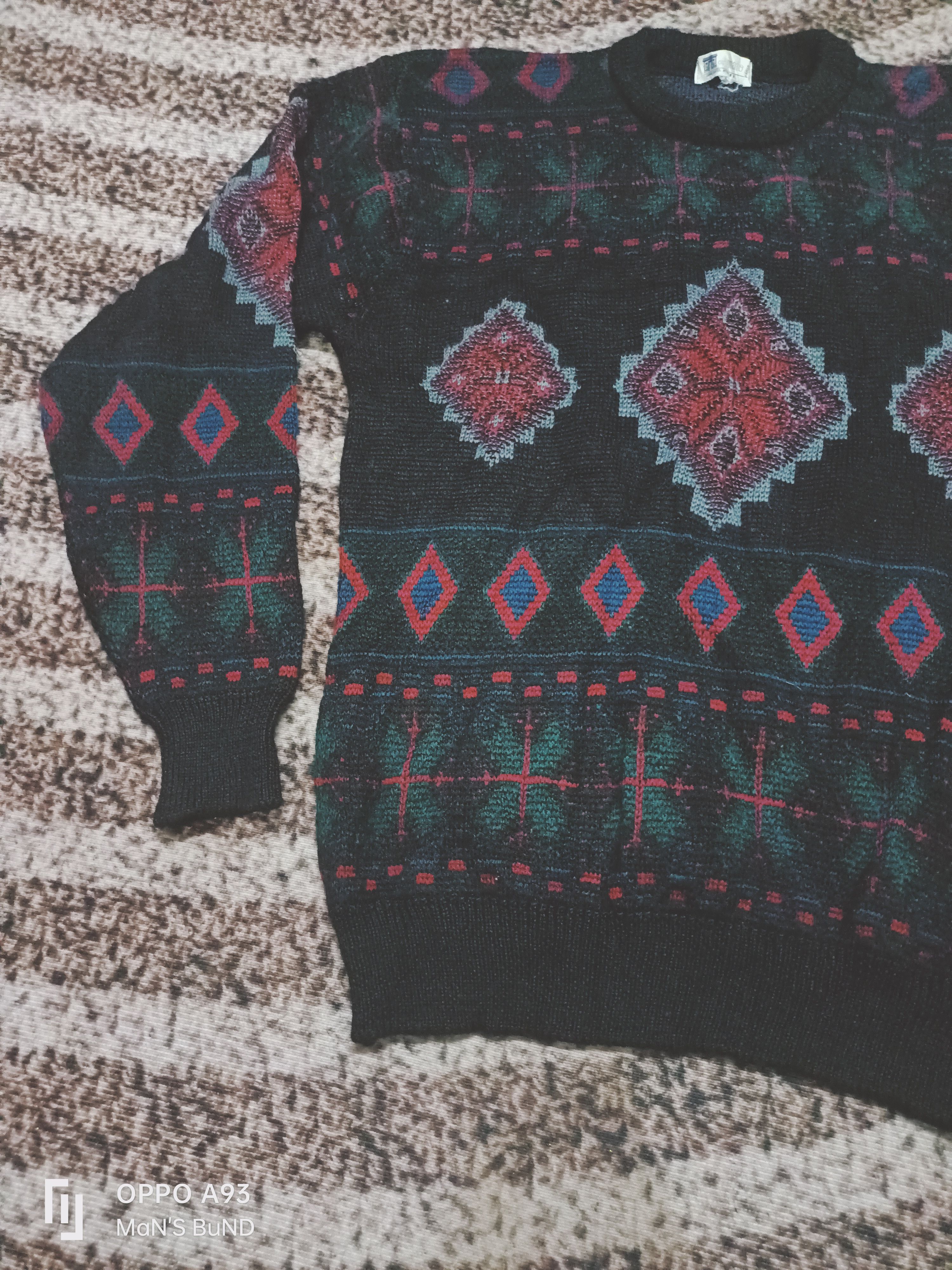 Vintage Vintage 90s OUI MALO PARIS 100% Wool Size US M / EU 48-50 / 2 - 6 Thumbnail