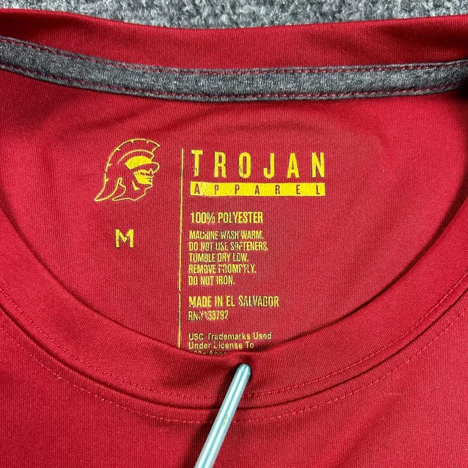 Other USC Trojans Shirt Mens Medium Red Stretch Performance Size US M / EU 48-50 / 2 - 4 Thumbnail