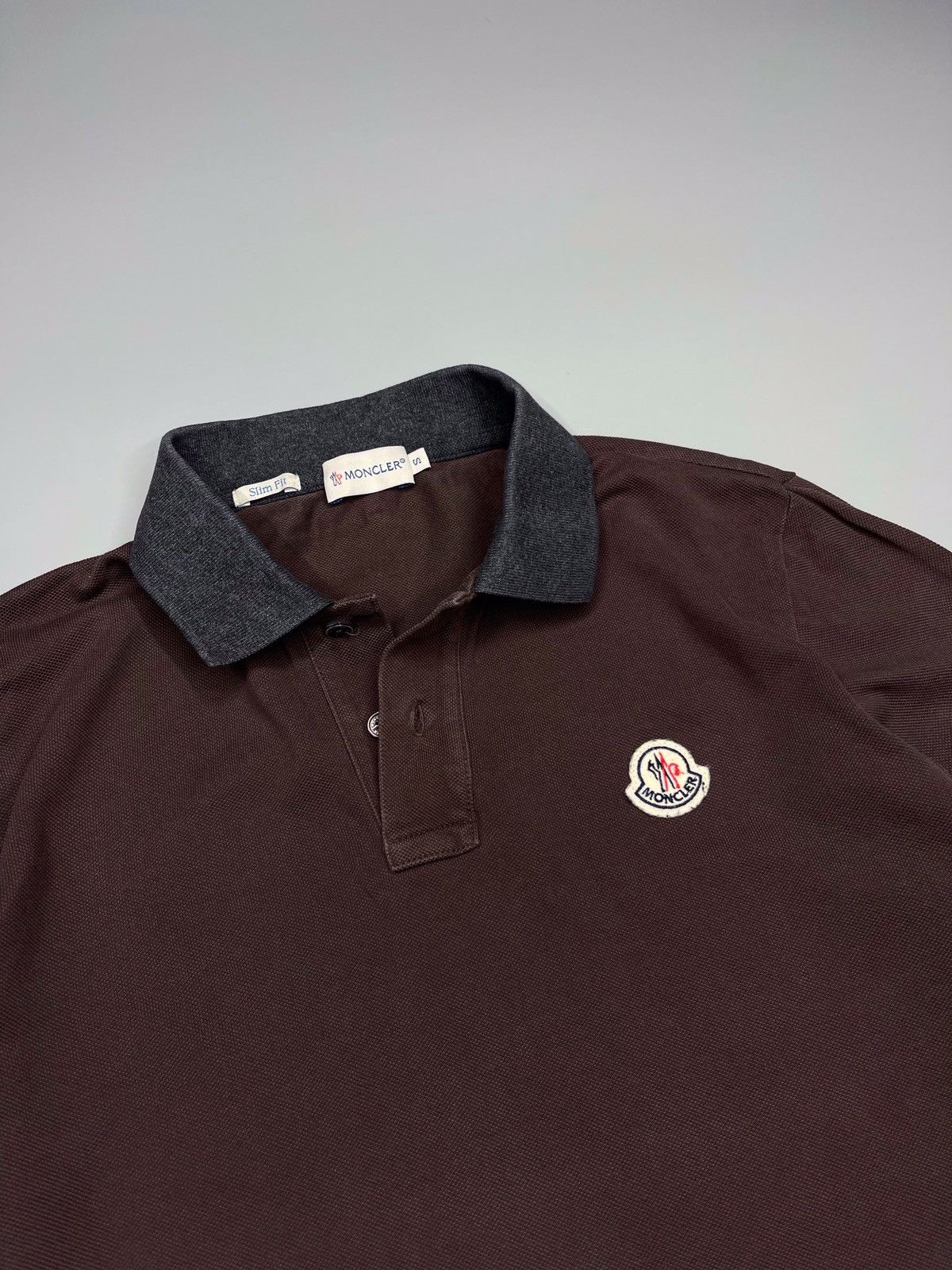 Moncler Moncler Maglia Polo Manica Lunga Long Sleeve Size US S / EU 44-46 / 1 - 7 Thumbnail