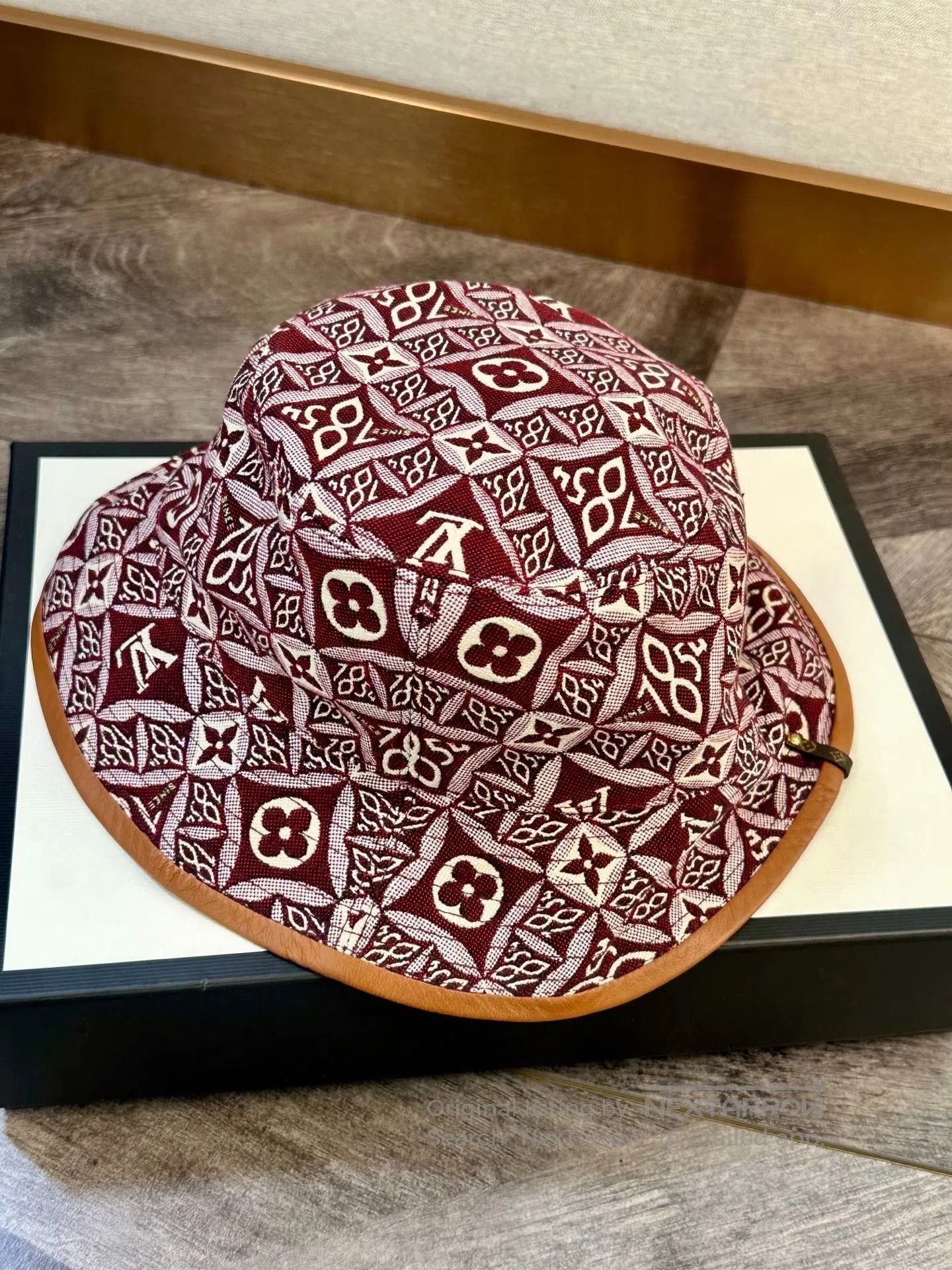 Louis Vuitton LV 1854 Monogram Bucket Hat. Size ONE SIZE - 7 Thumbnail