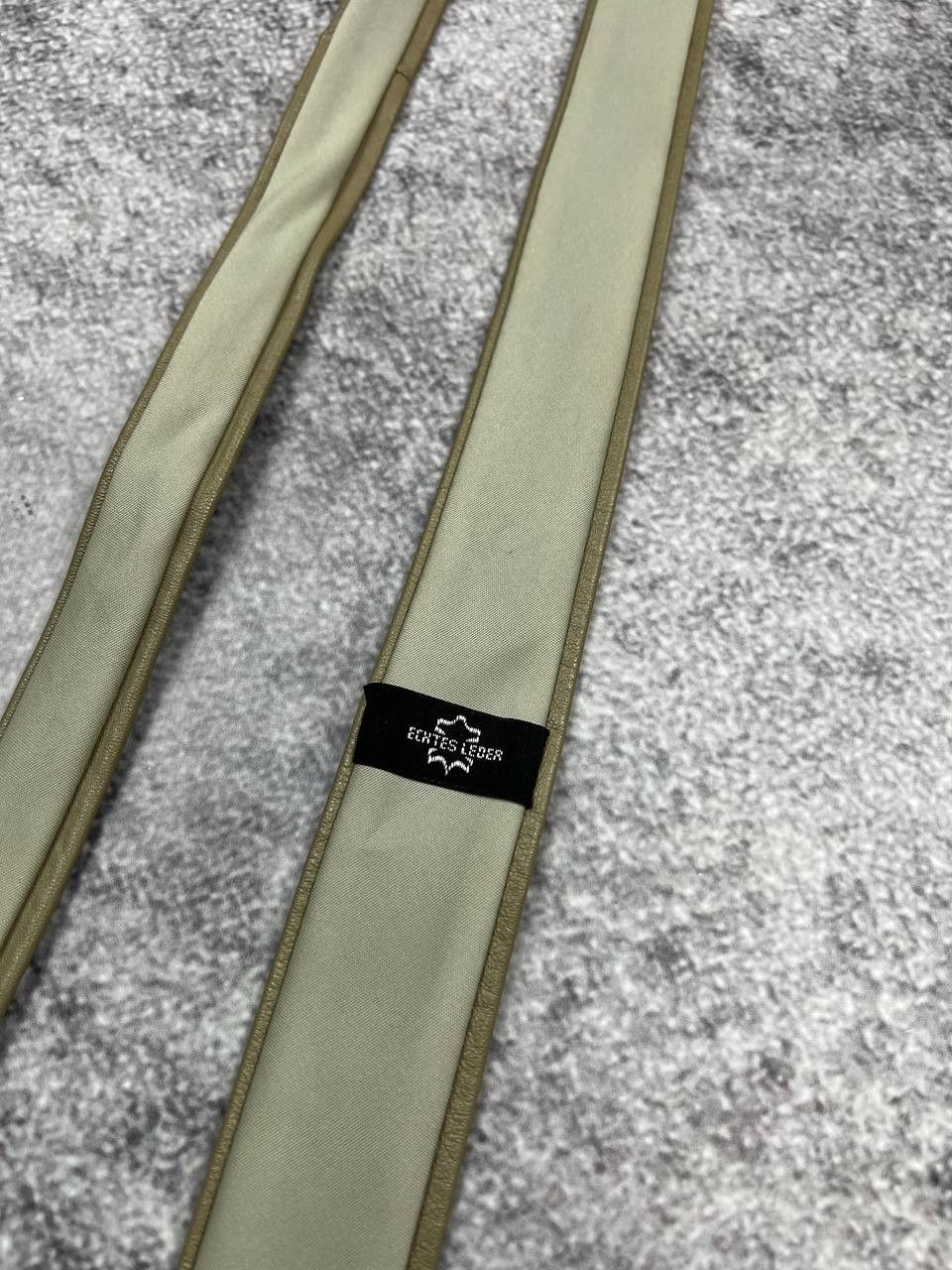 Japanese Brand Retro Vintage Leather Tie 90s Western Biker Style Size ONE SIZE - 7 Thumbnail