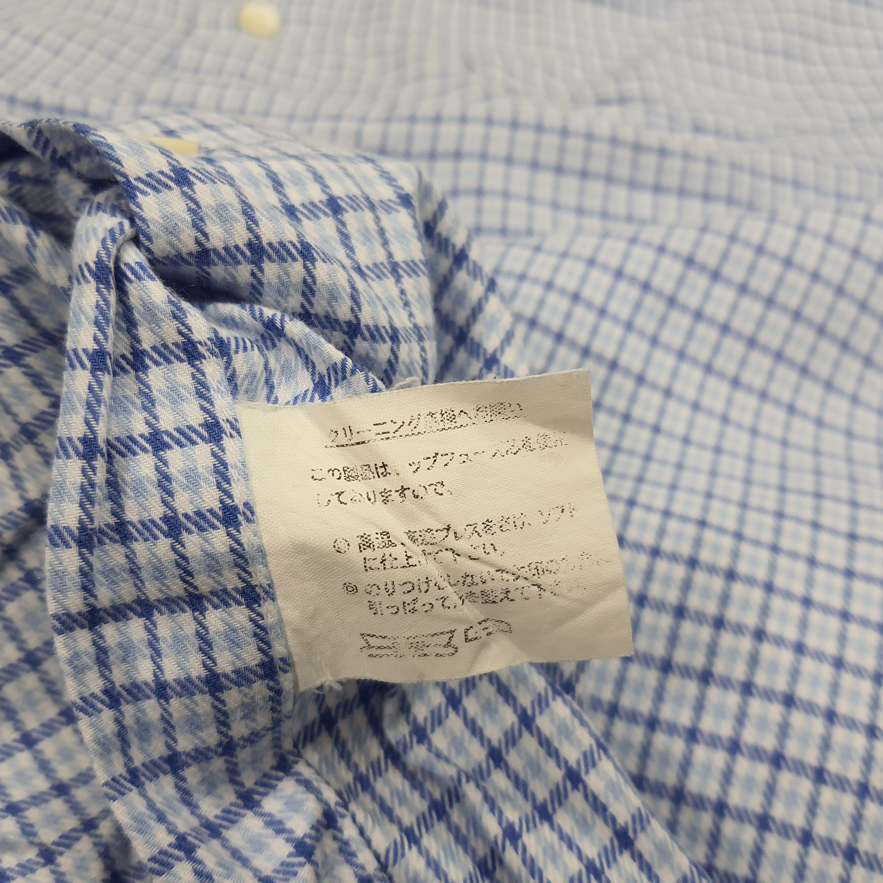 Issey Miyake × Japanese Brand × Vintage Vintage Issey Miyake IM Product Box Stripes Shirt Size US L / EU 52-54 / 3 - 7 Thumbnail