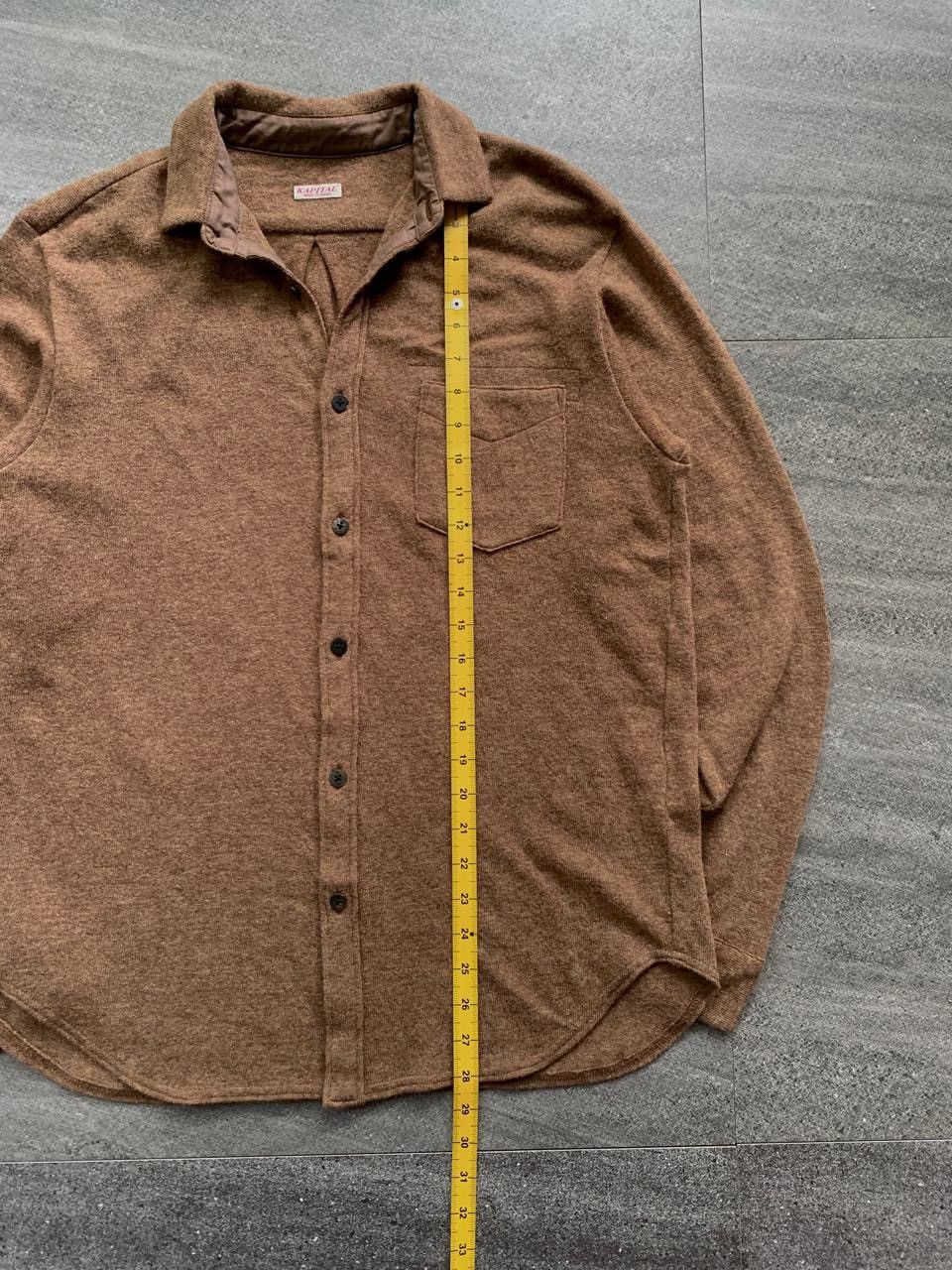 Kapital FREE TAX! Wool Textured Ls Shirt Size US M / EU 48-50 / 2 - 12 Thumbnail