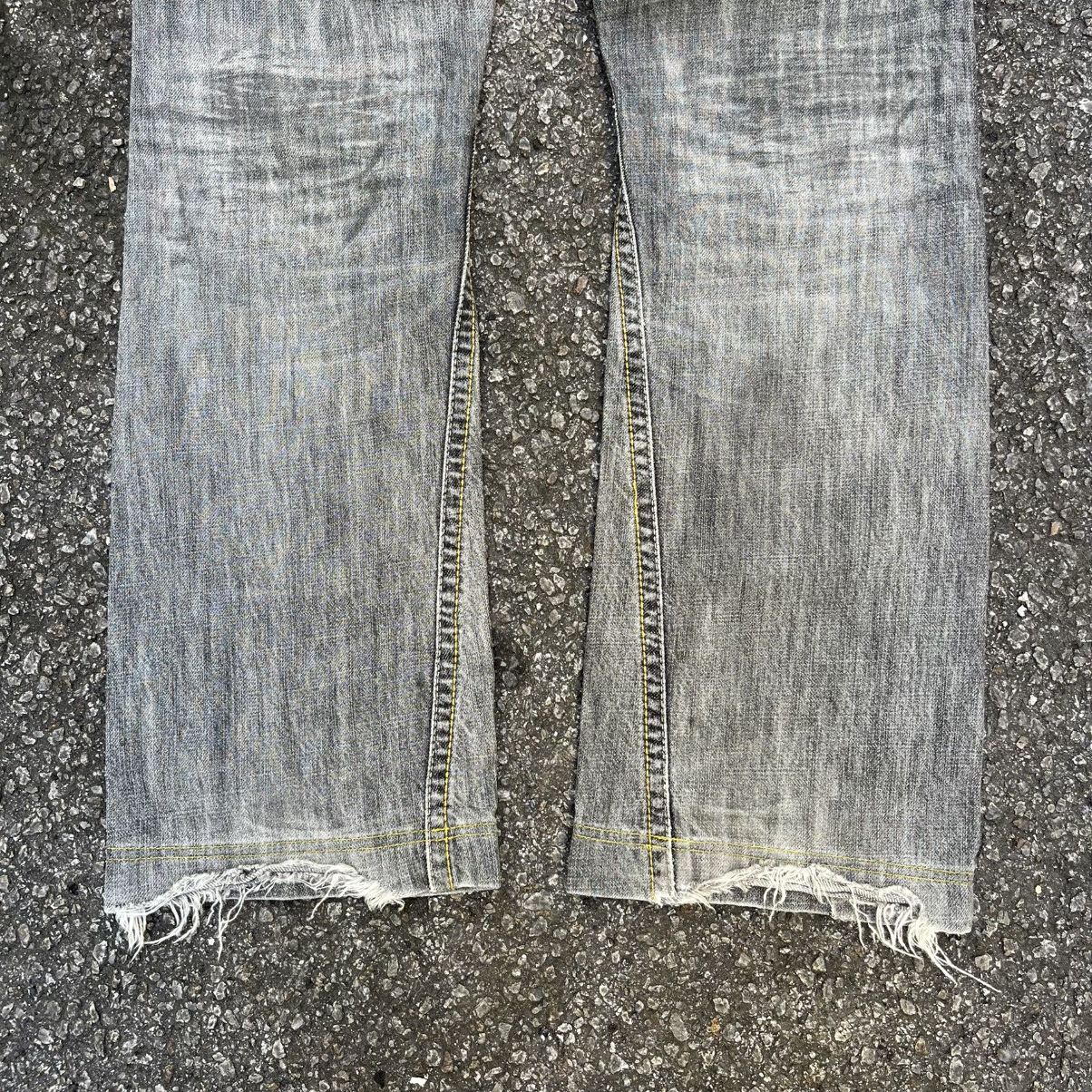 Hysteric Glamour FLARE JEANS COMME CA DU MODE MEN BOOT CUT FADED BLACK DENIM Size US 30 / EU 46 - 10 Thumbnail