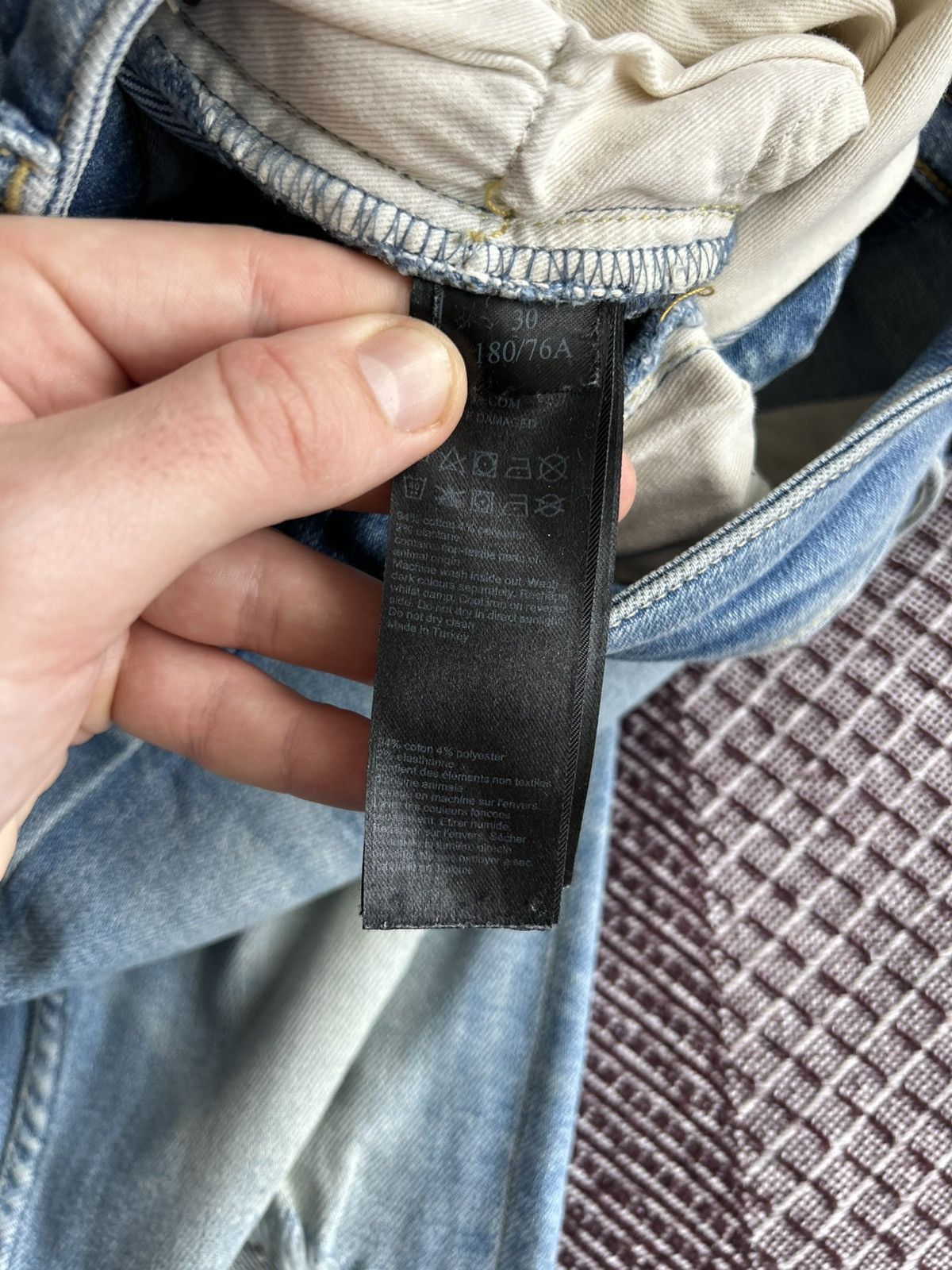 Allsaints Allsaints Cigarette Denim Jeans Men’s Wash Distressed Sz 30 Size US 30 / EU 46 - 10 Thumbnail