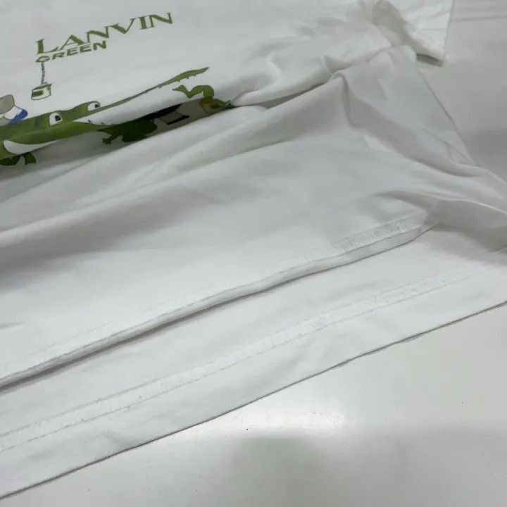 Lanvin Lanvin Graphic Print Comfortable Pullover T-Shirt -2507 Size US L / EU 52-54 / 3 - 8 Thumbnail
