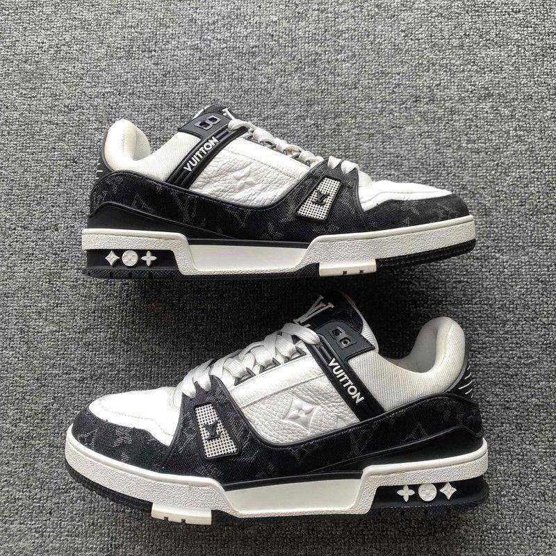 Louis Vuitton Louis Vuitton Panda Print Low-Top Fashion Sneakers -2508 Size US 8.5 / EU 41-42 - 6 Thumbnail