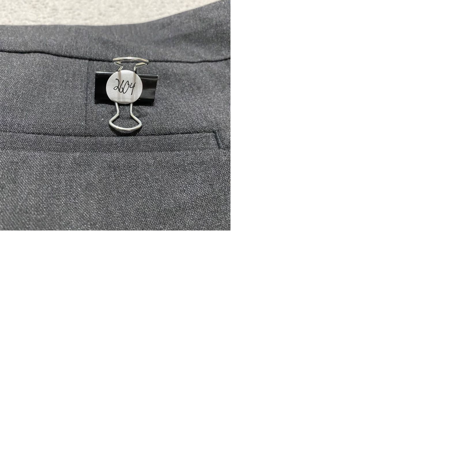 Vintage Chicos Womens 16 Dress Pants Gray High Rise Pull On Pockets Ankle Women 16 Pants Gray High Rise Pull On Pockets Ankle Chico's Size 38" / US 16 / IT 52 - 9 Thumbnail