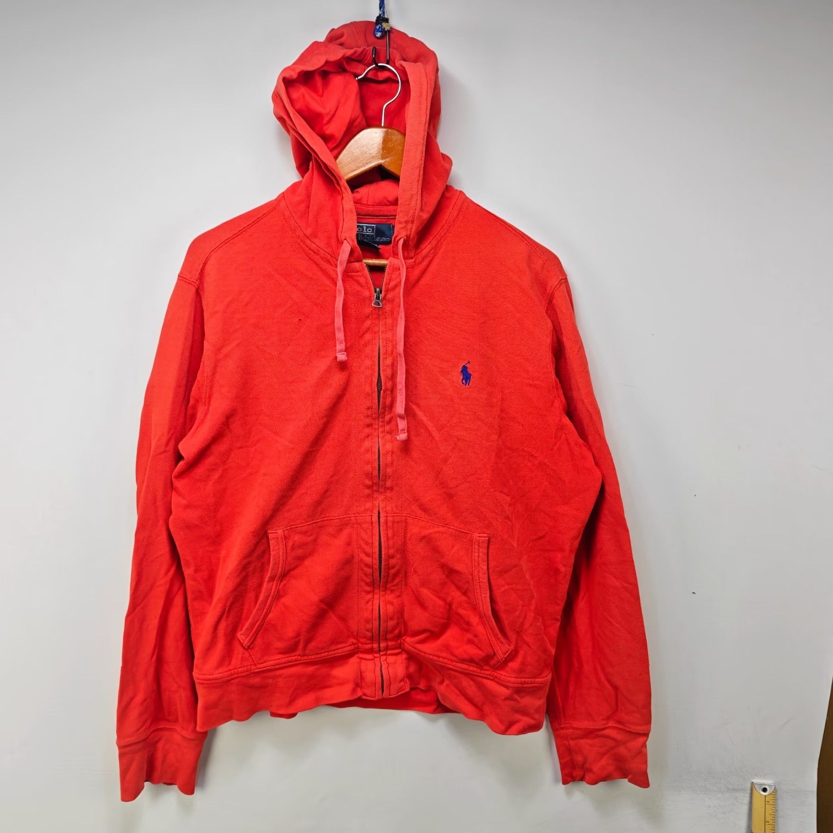 Polo Ralph Lauren VINTAGE Polo Ralph Lauren Full Zip Lightweight Hoodie Large Size US L / EU 52-54 / 3 - 2 Thumbnail