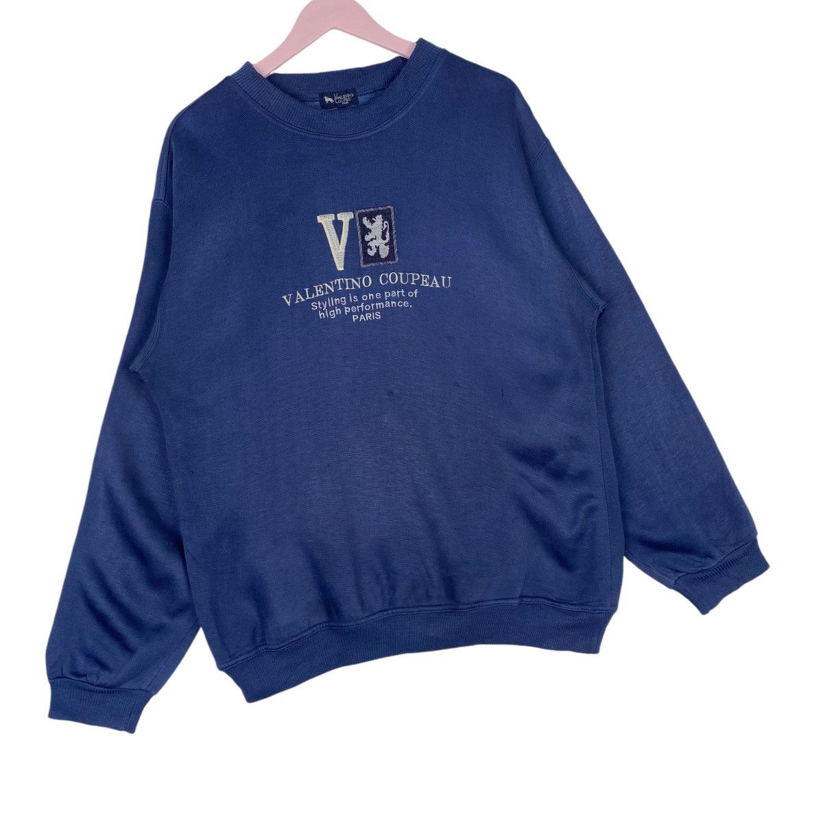 Valentino Valentino Coupeau Embroidery Logo Sweatshirt Crewneck Jumper Size US L / EU 52-54 / 3 - 4 Thumbnail