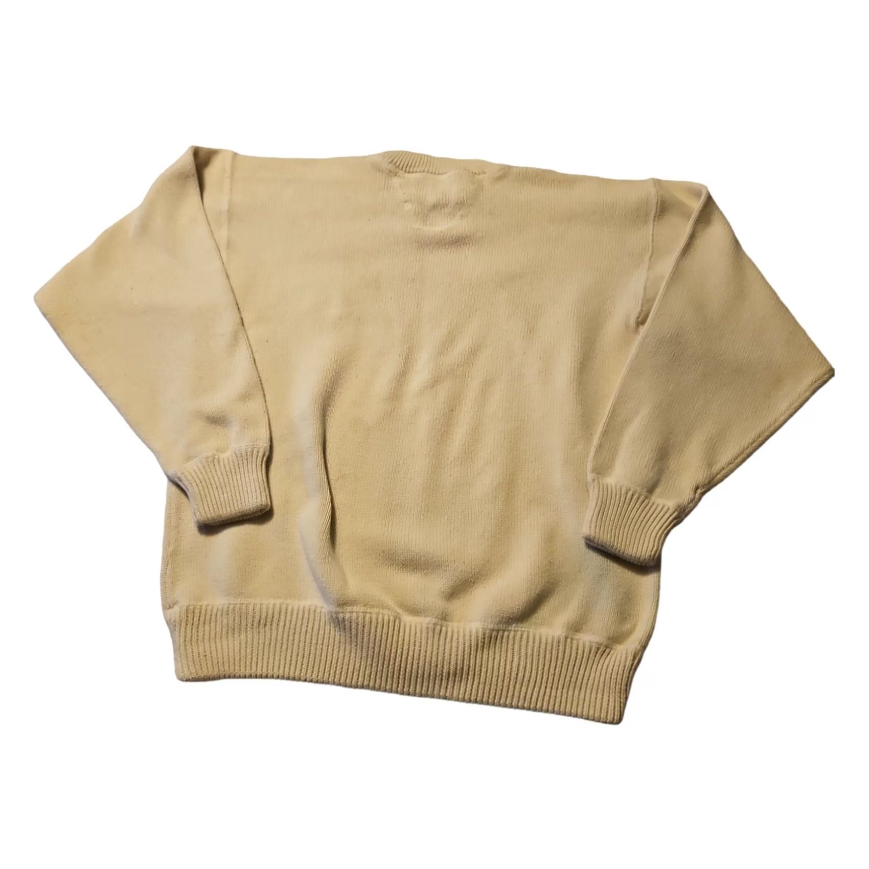 Vintage Vintage Woods & Gray Sweater Large Mens Long Sleeve Ivory Tight Knit Size US L / EU 52-54 / 3 - 6 Thumbnail