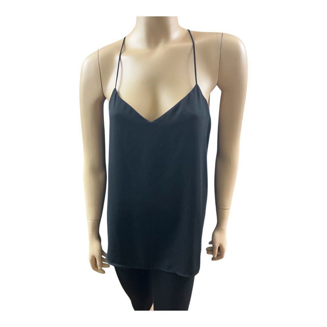 Express Express Stylish Black V-Neck Camisole Size M / US 6-8 / IT 42-44 - 1 Thumbnail