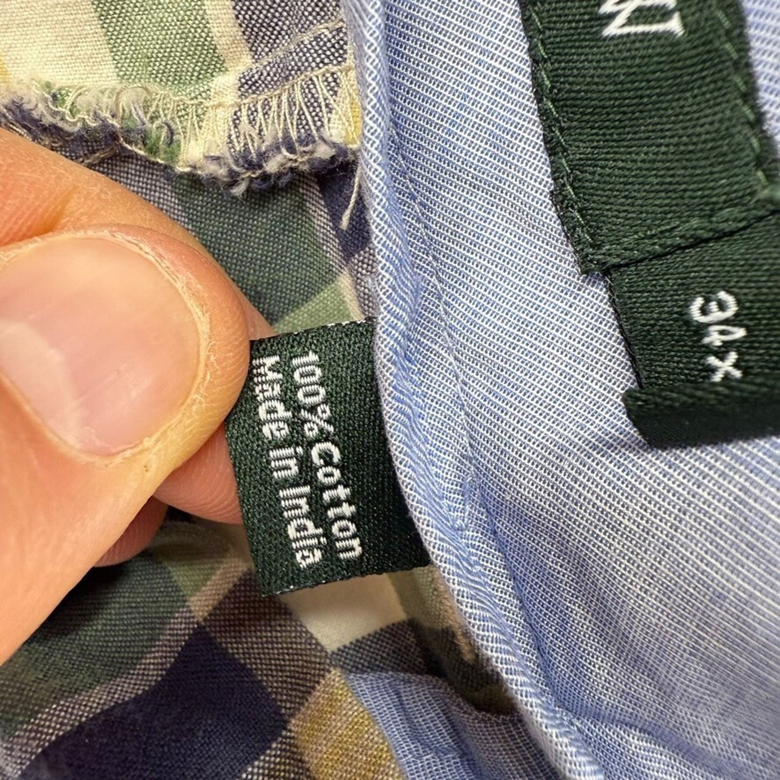J.Crew J Crew Pants men's 34x32 Green Plaid Preppy Golf Cricket Size US 34 / EU 50 - 9 Thumbnail