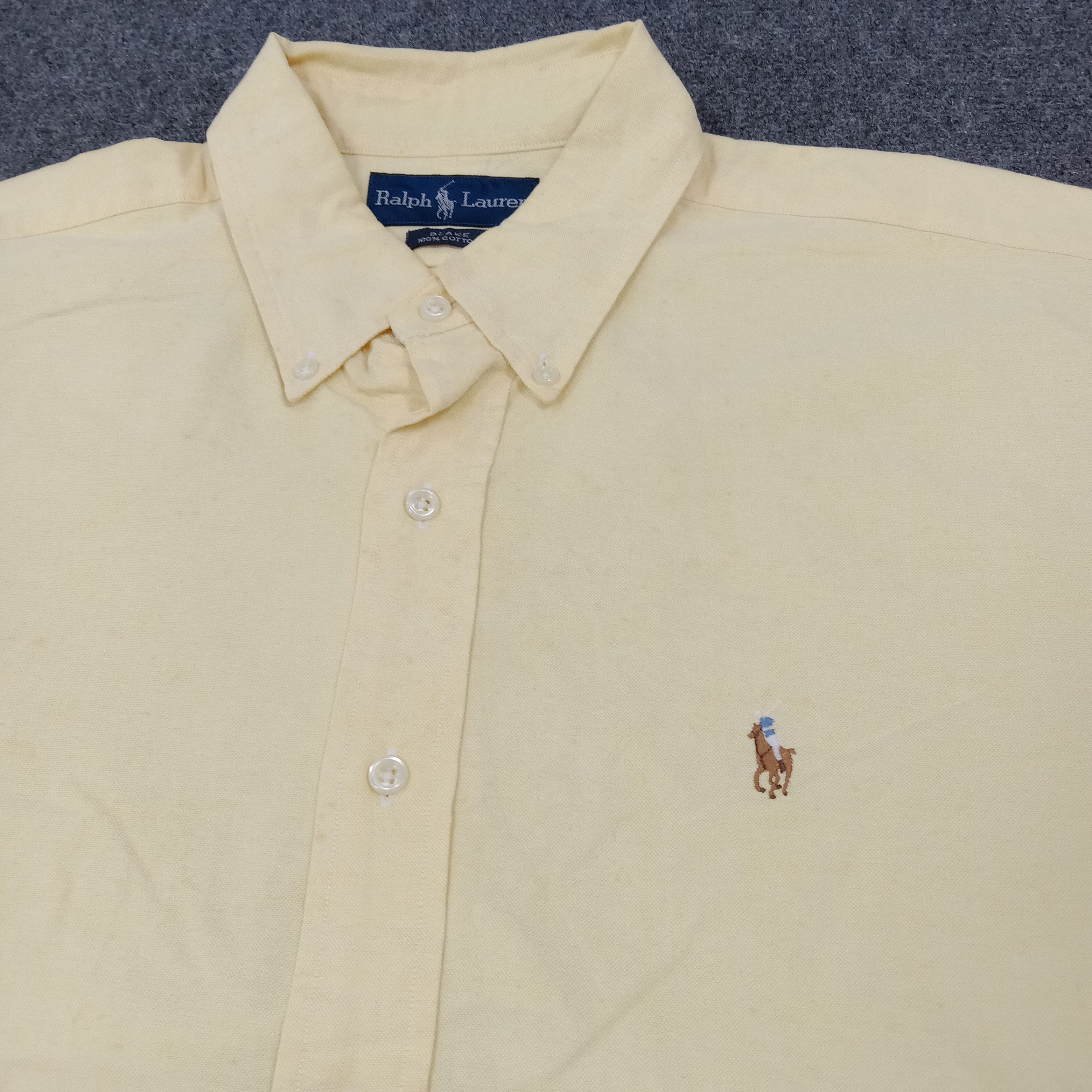 Ralph Lauren Ralph Lauren American Plain Button Up Shirt C267N15 Size US XXL / EU 58 / 5 - 2 Thumbnail
